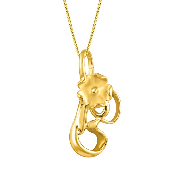 Exceptional Bloom Gold Pendant - Senco Gold and Diamonds