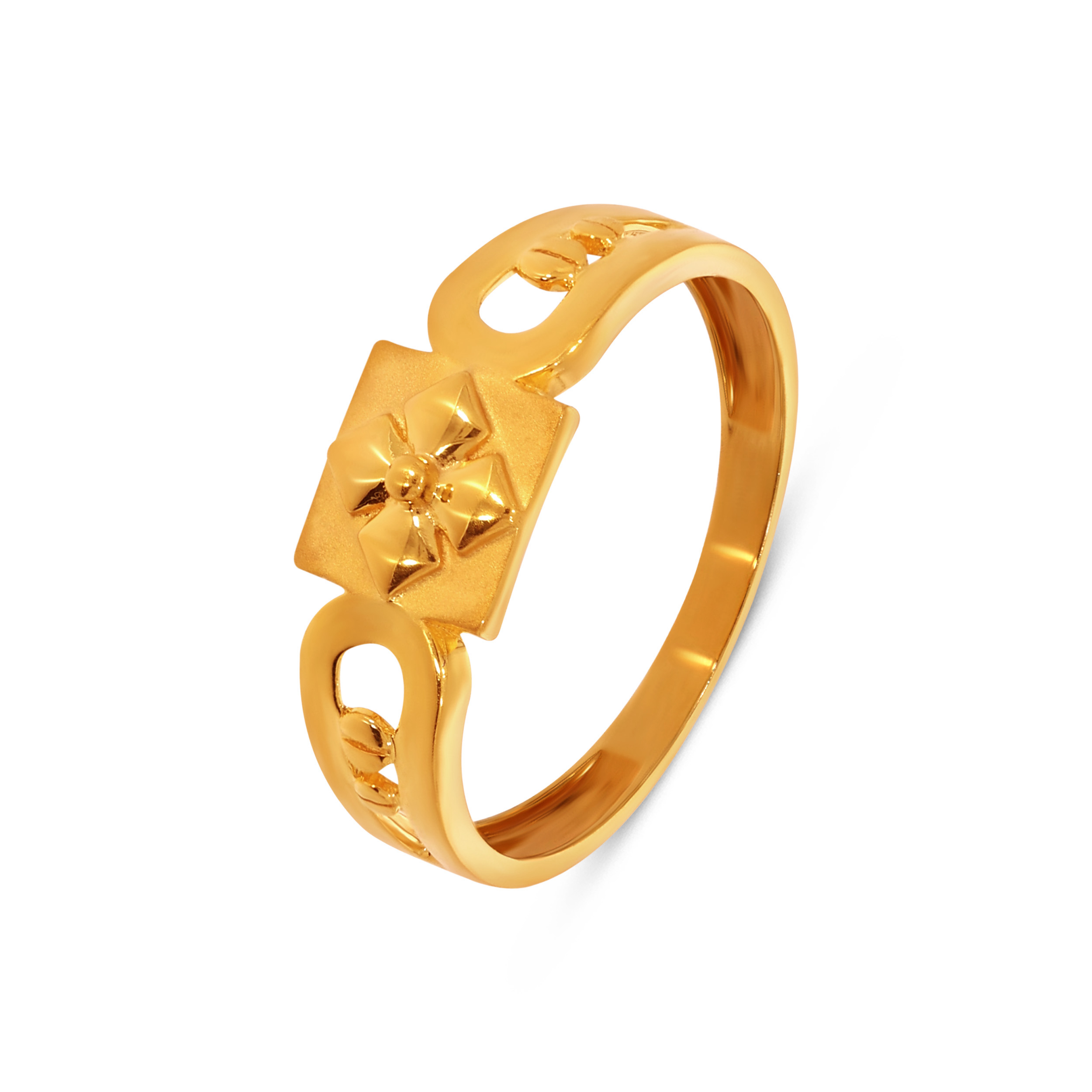 Finesse Square Men's Gold Ring - Senco Gold and Diamonds