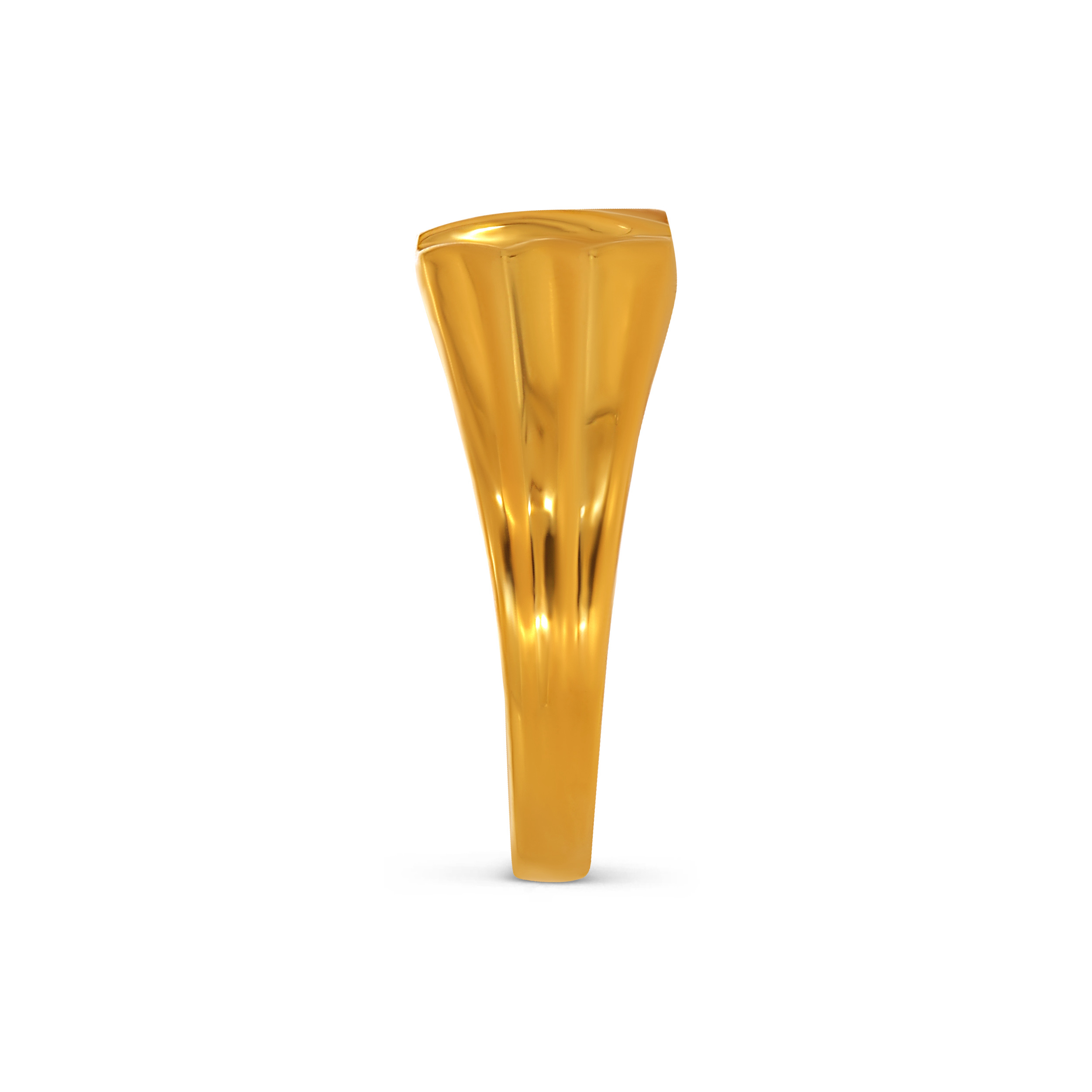 Classic Signet Men's Gold Ring - Senco Gold and Diamonds