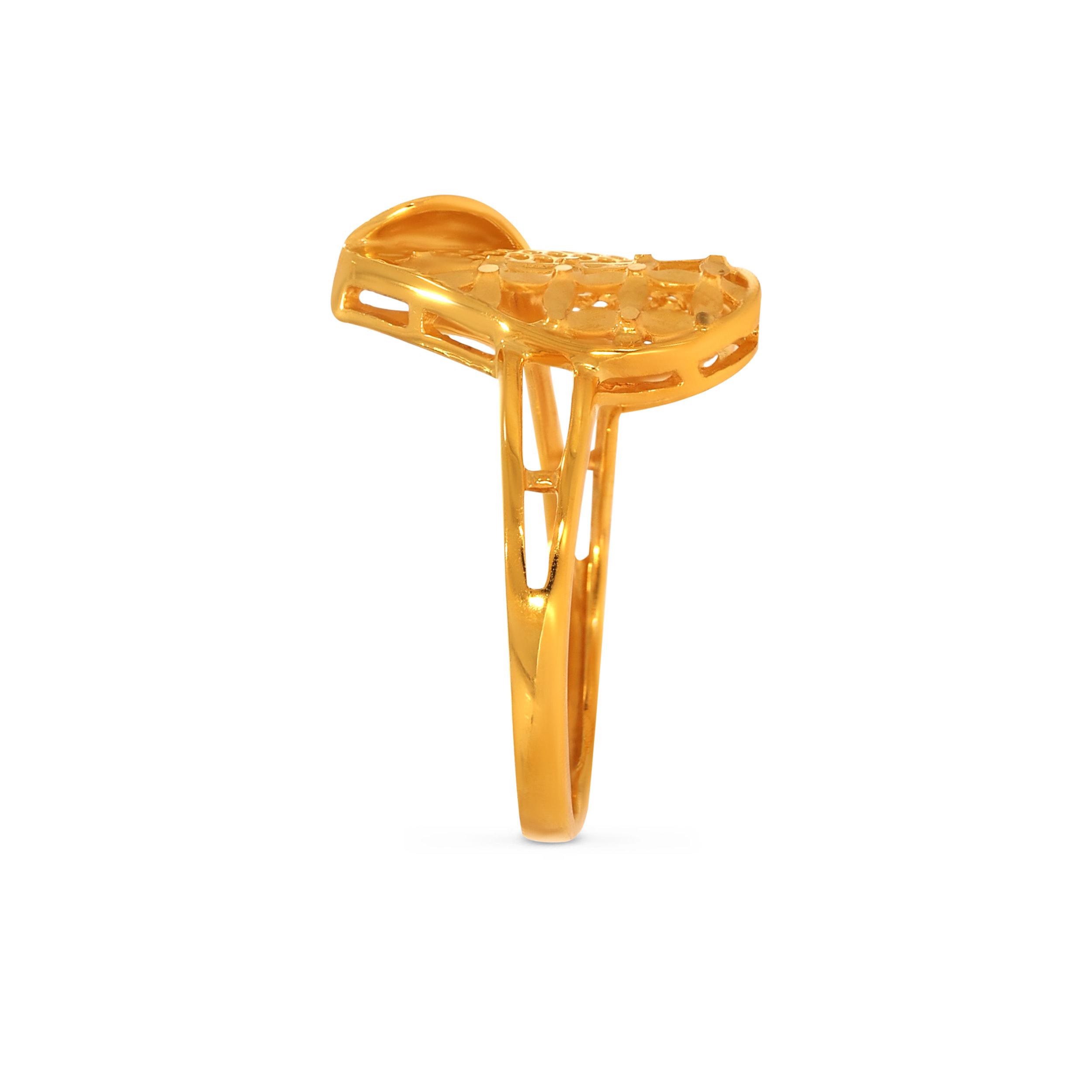 22K Yellow Gold Ring-GLR-D000152010 - Senco Gold and Diamonds