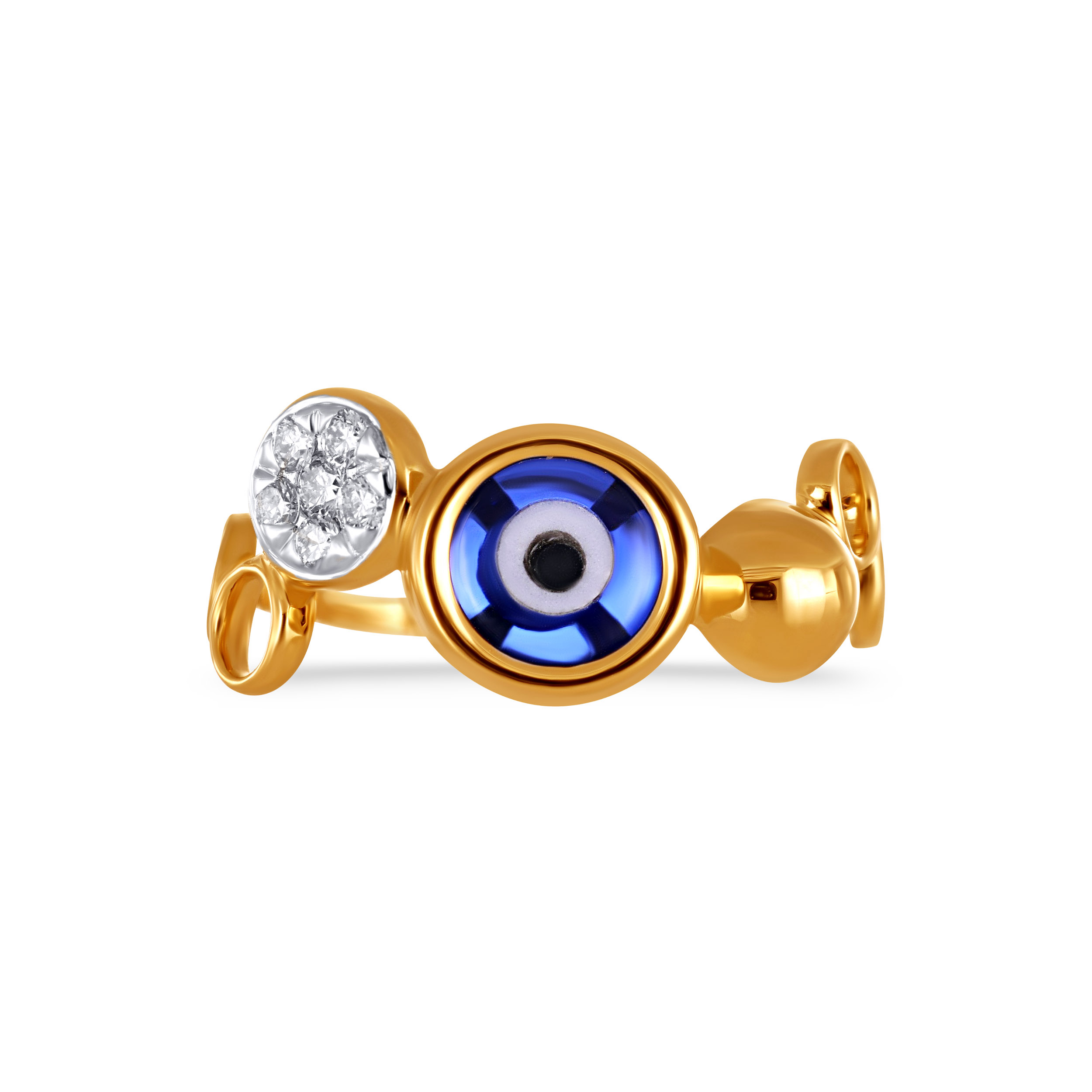 Protective Symbol Diamond Ring  - Senco Gold and Diamonds