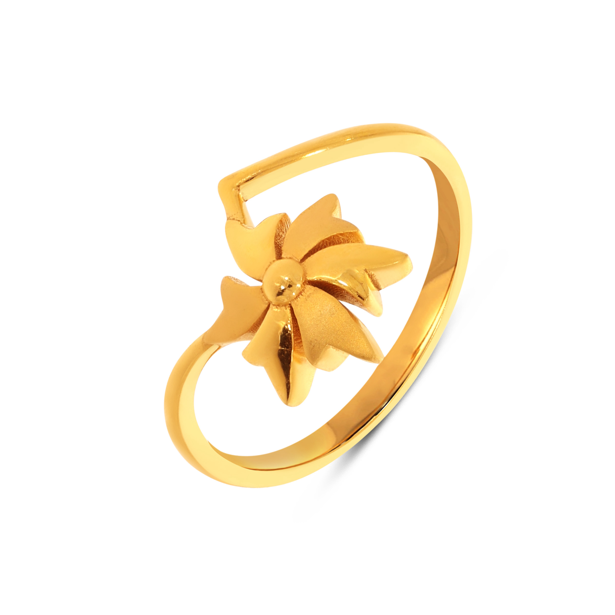 22K Yellow Gold Ring-GLR-SAD0005737 - Senco Gold and Diamonds