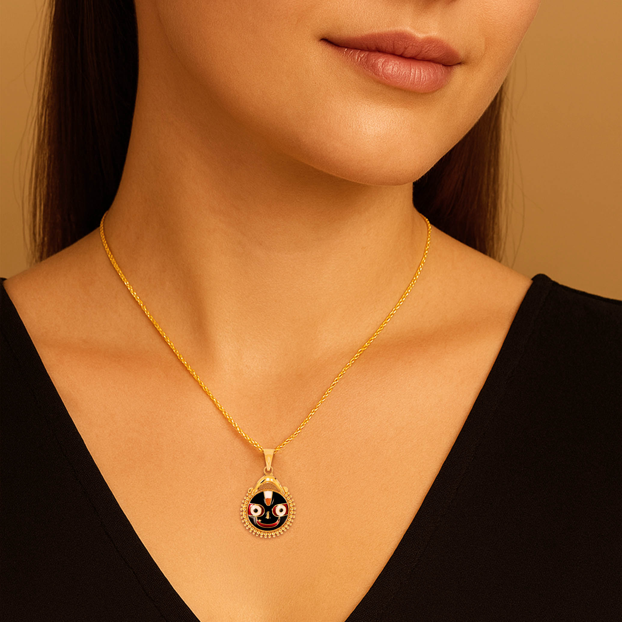 Sacred Aura Gold Pendant - Senco Gold and Diamonds