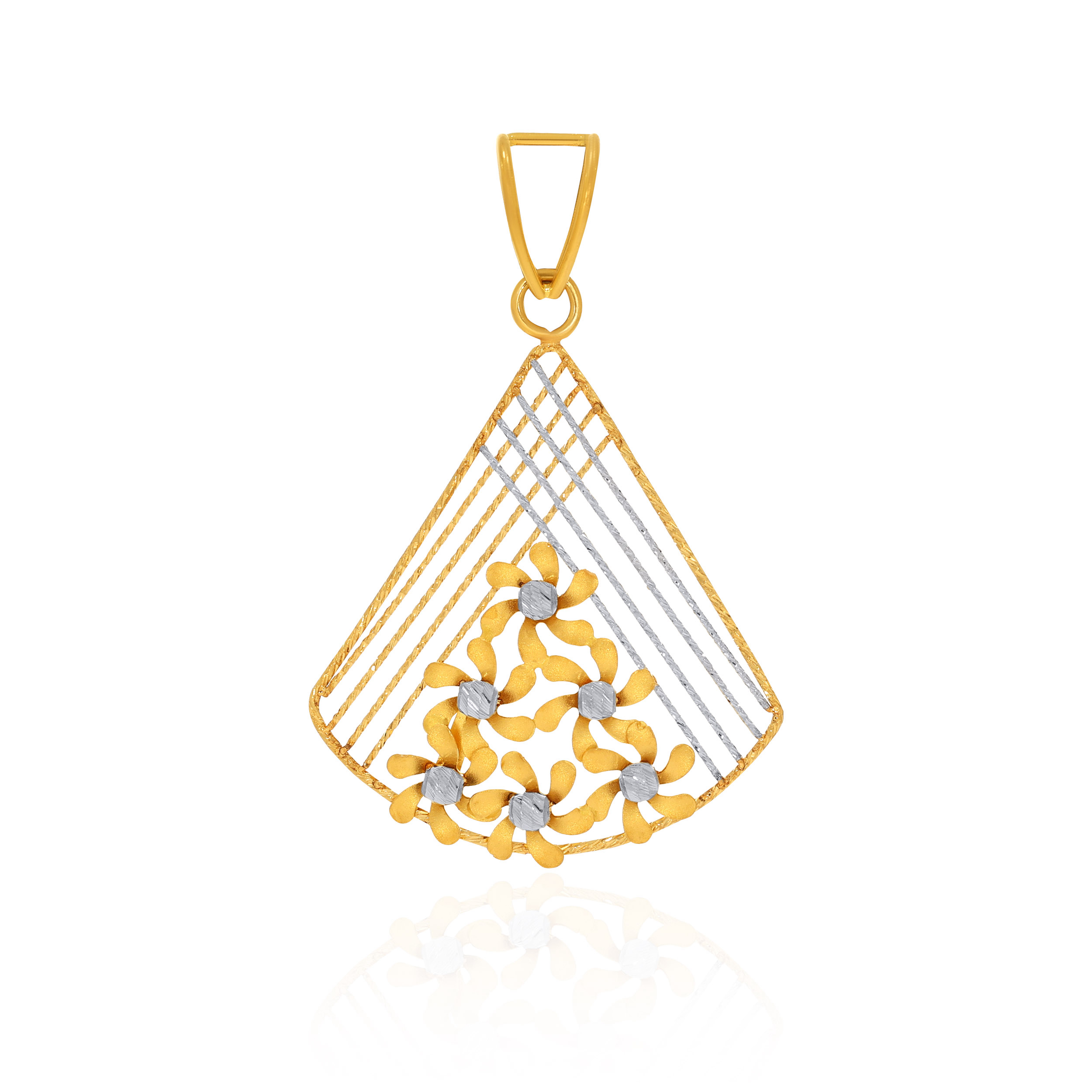 22K Yellow Gold Pendant-GPN-D000717193 - Senco Gold and Diamonds