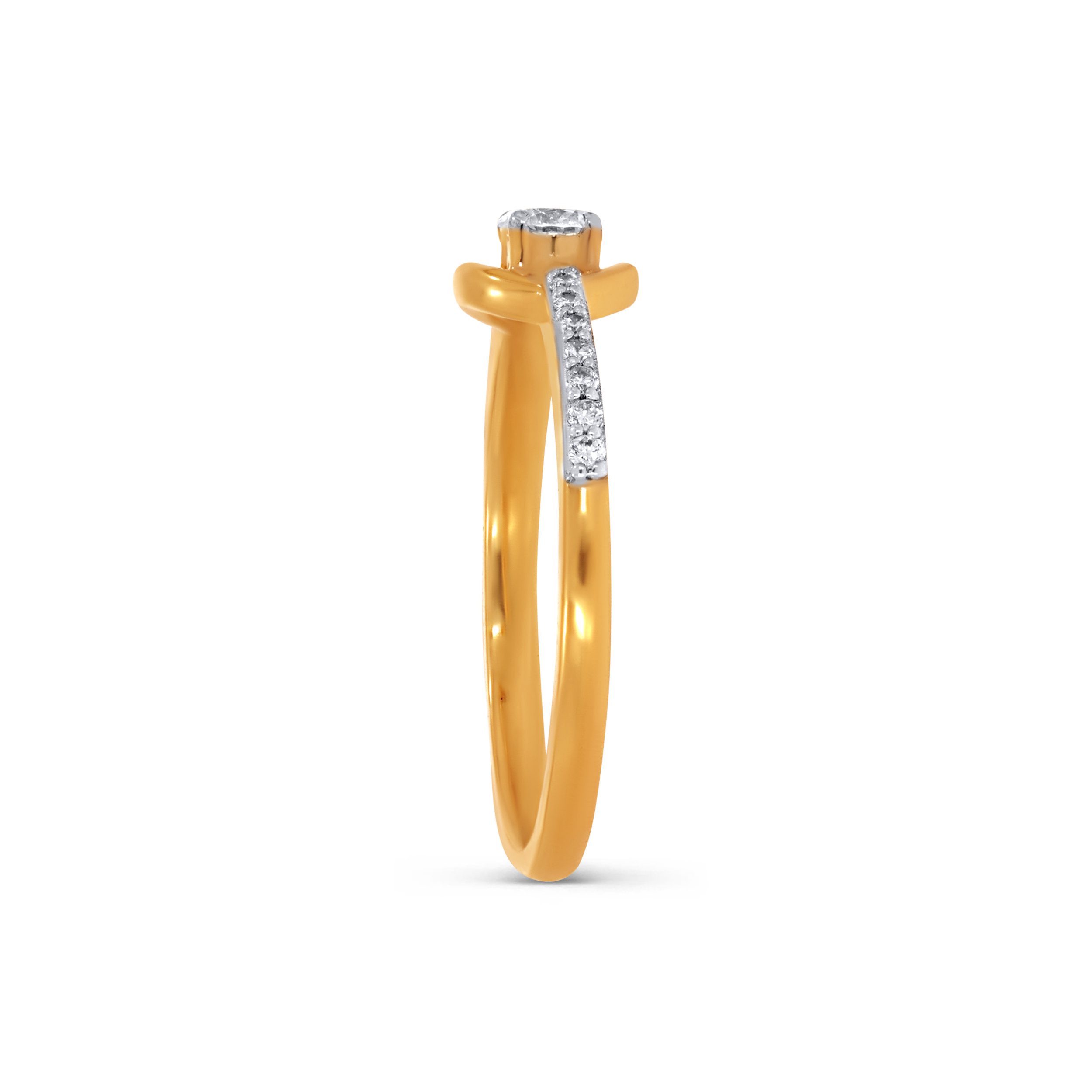Solace Solitaire Diamond Ring - Senco Gold and Diamonds