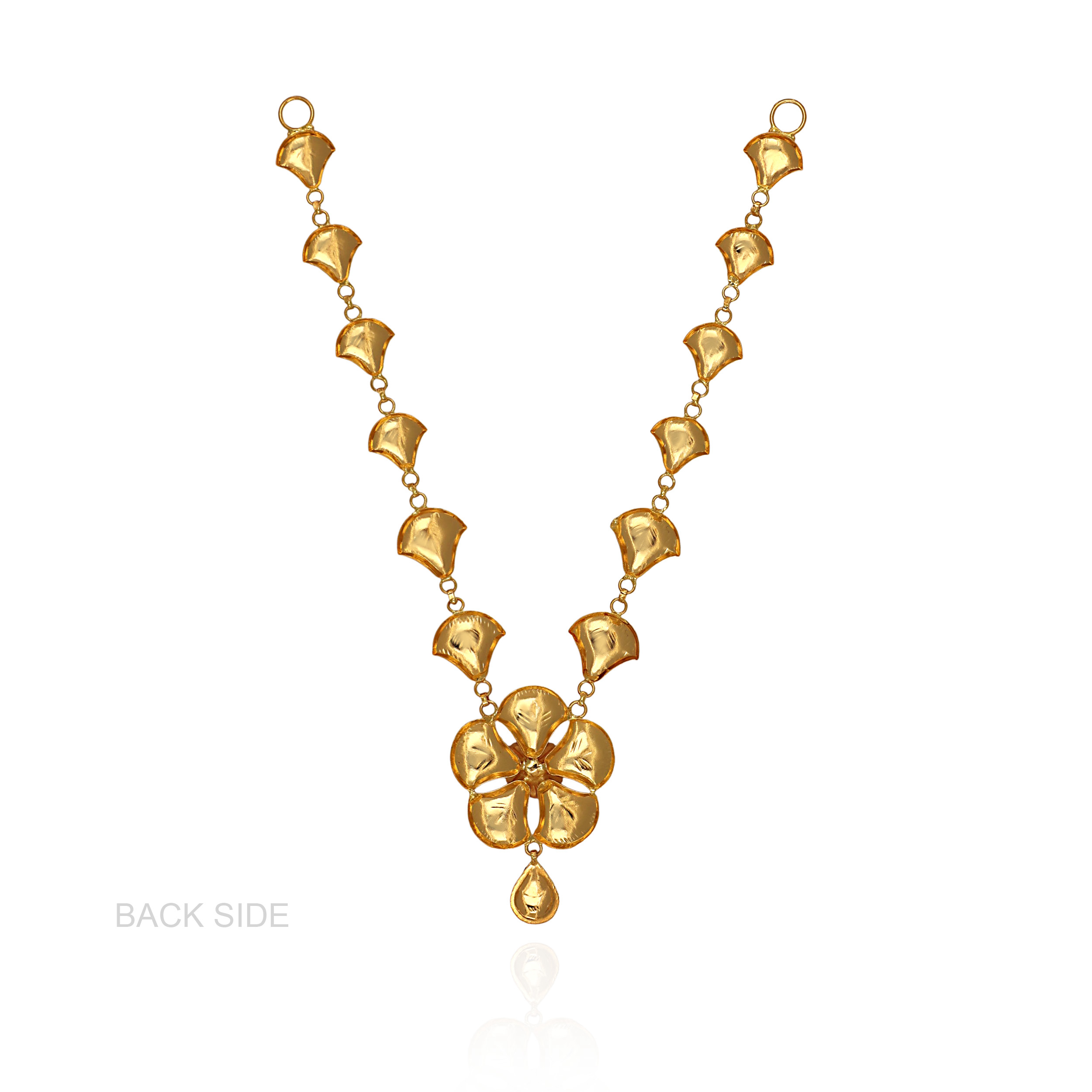 Meena Bloom Gold Necklace - Senco Gold and Diamonds