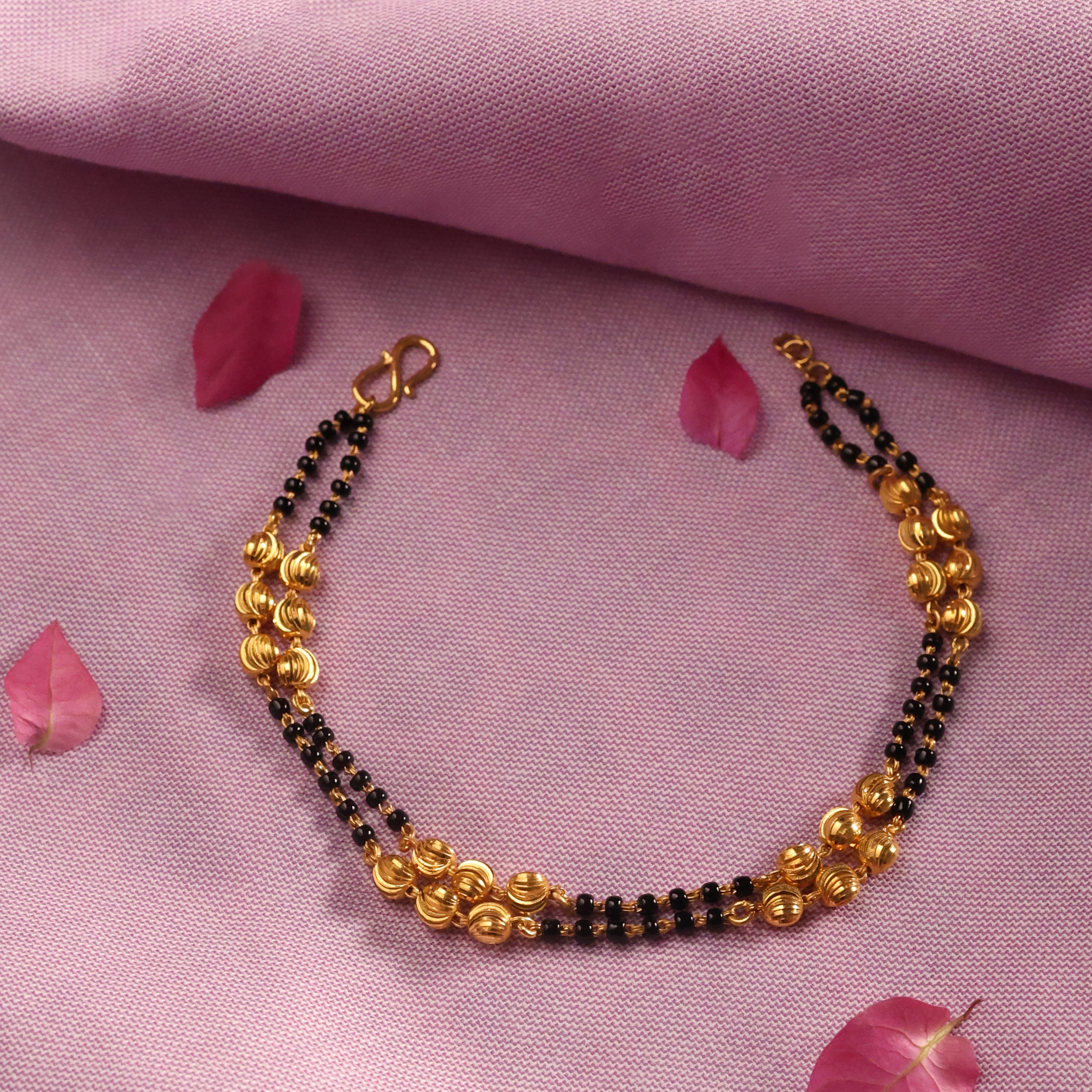 Beads and Balls Gold Bracelet - Senco Gold and Diamonds