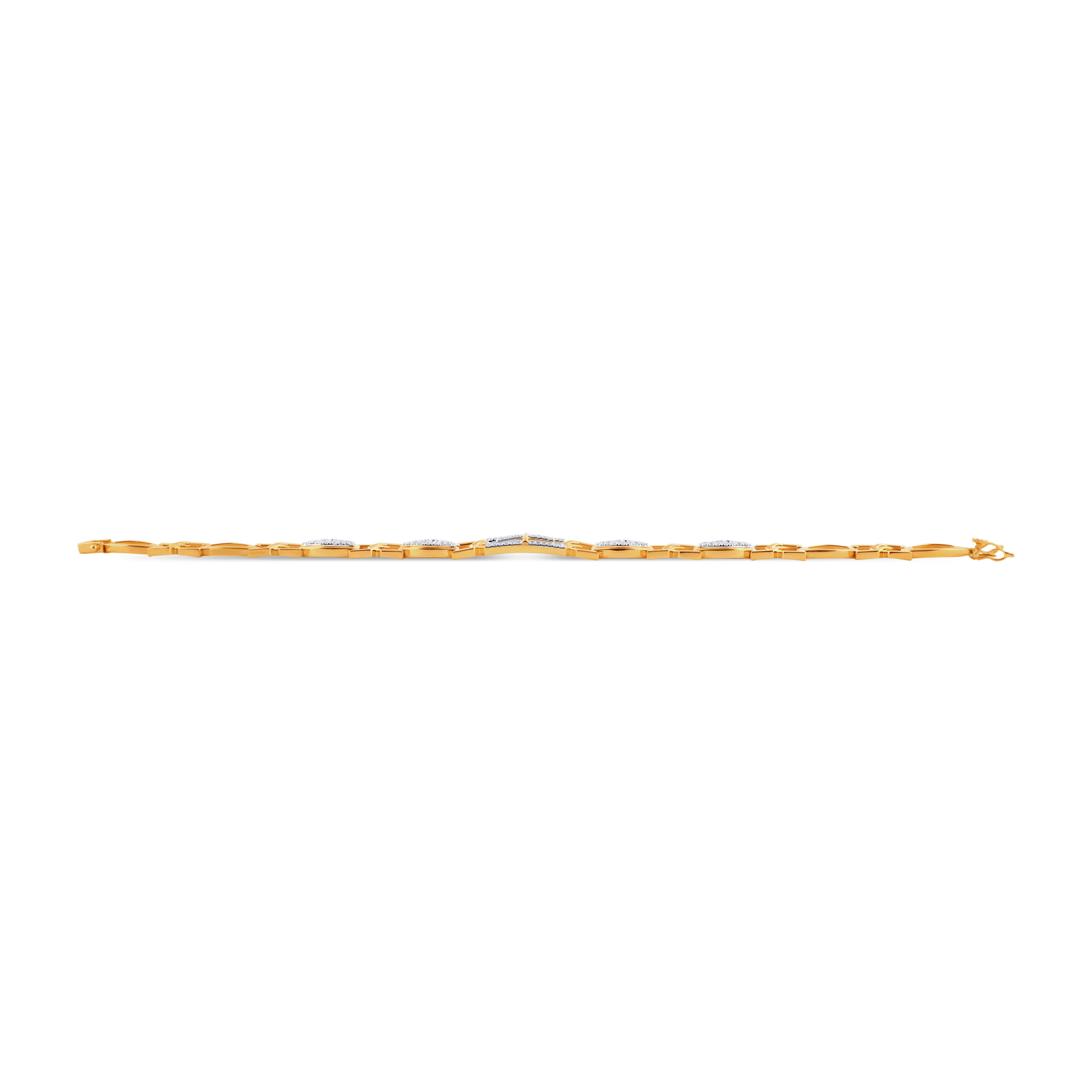 Regent Flame Men's Diamond Wristlet - Senco Gold and Diamonds