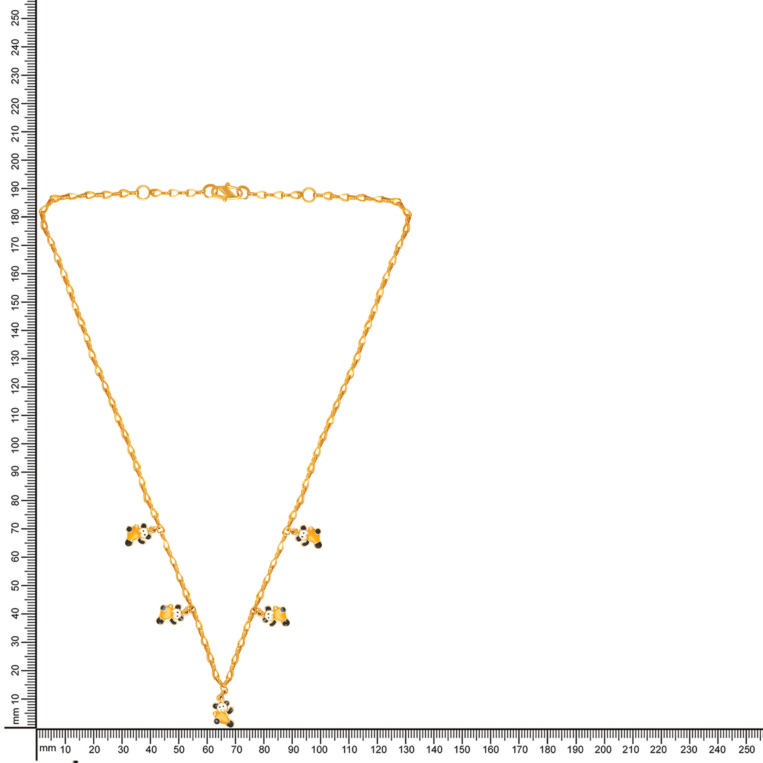 Tiny Wonder Kid's Gold Chain Pendant - Senco Gold and Diamonds