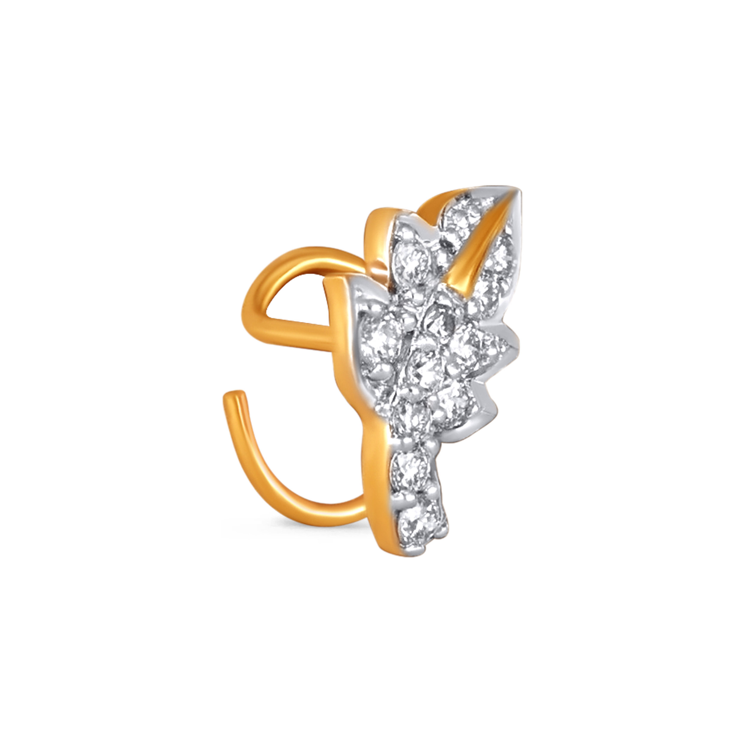 Whisper Of Sparkle Diamond Nose Pin - Senco Gold and Diamonds