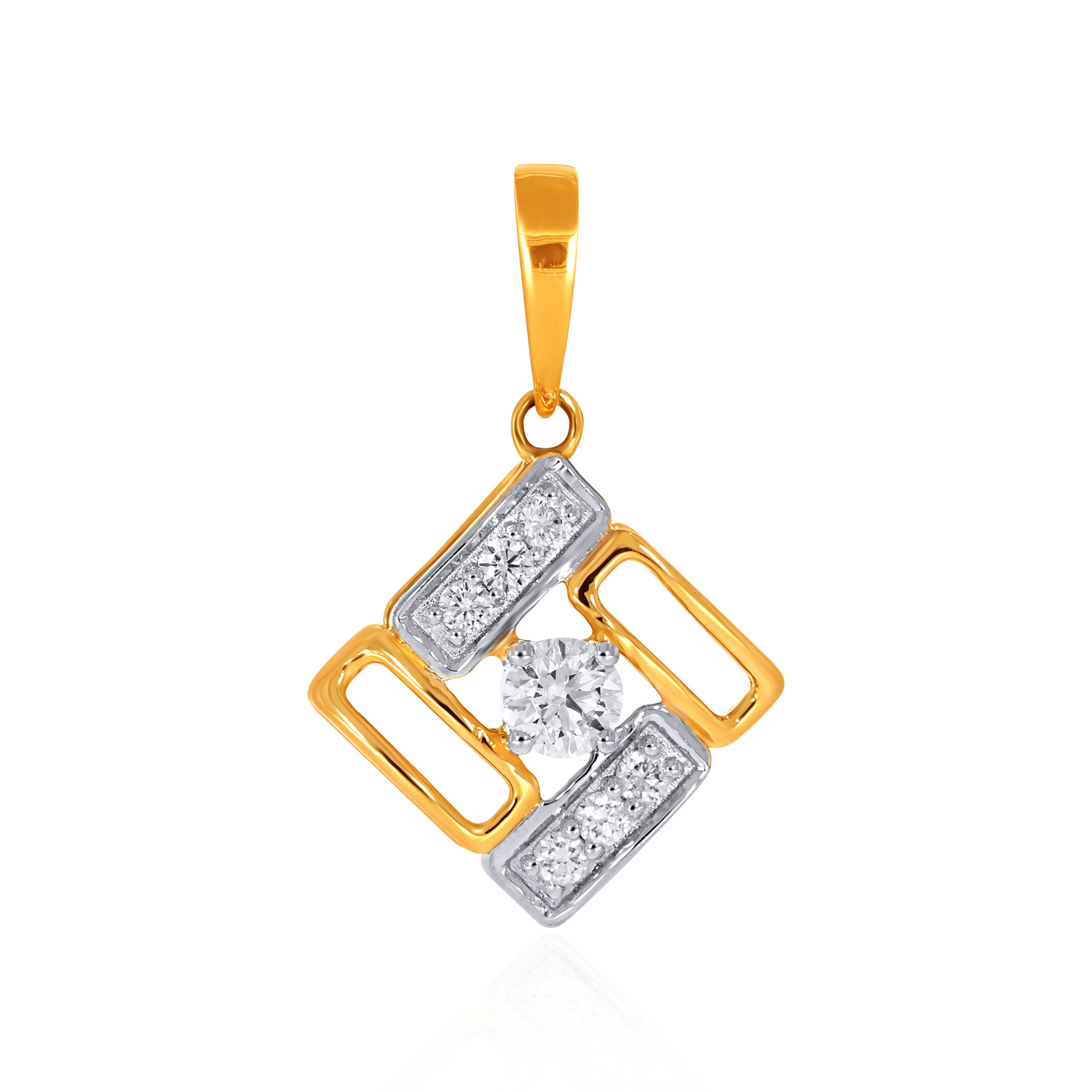 Timeless Luminescence Solitaire Pendant - Senco Gold and Diamonds
