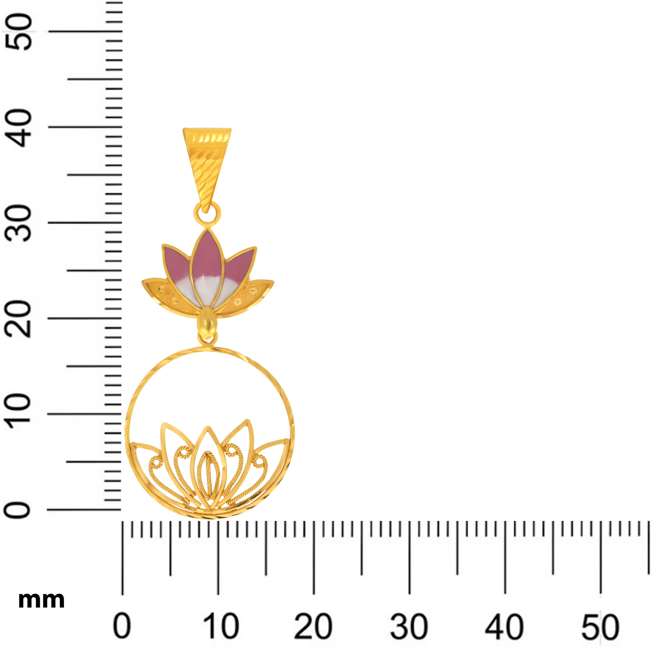 Eternal Blooms Gold Pendant - Senco Gold and Diamonds