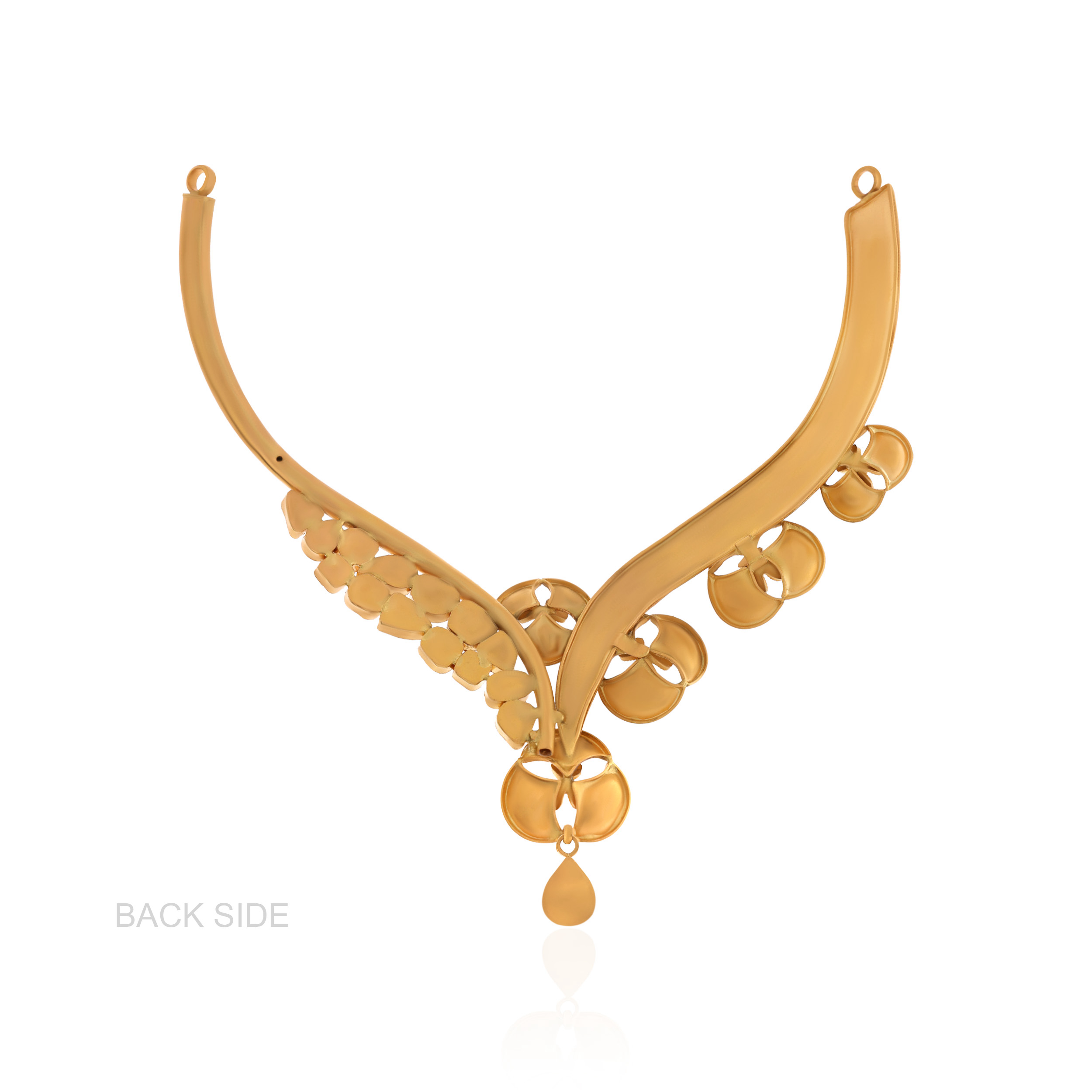 22K Yellow Gold Necklace-GN-D000760628 - Senco Gold and Diamonds