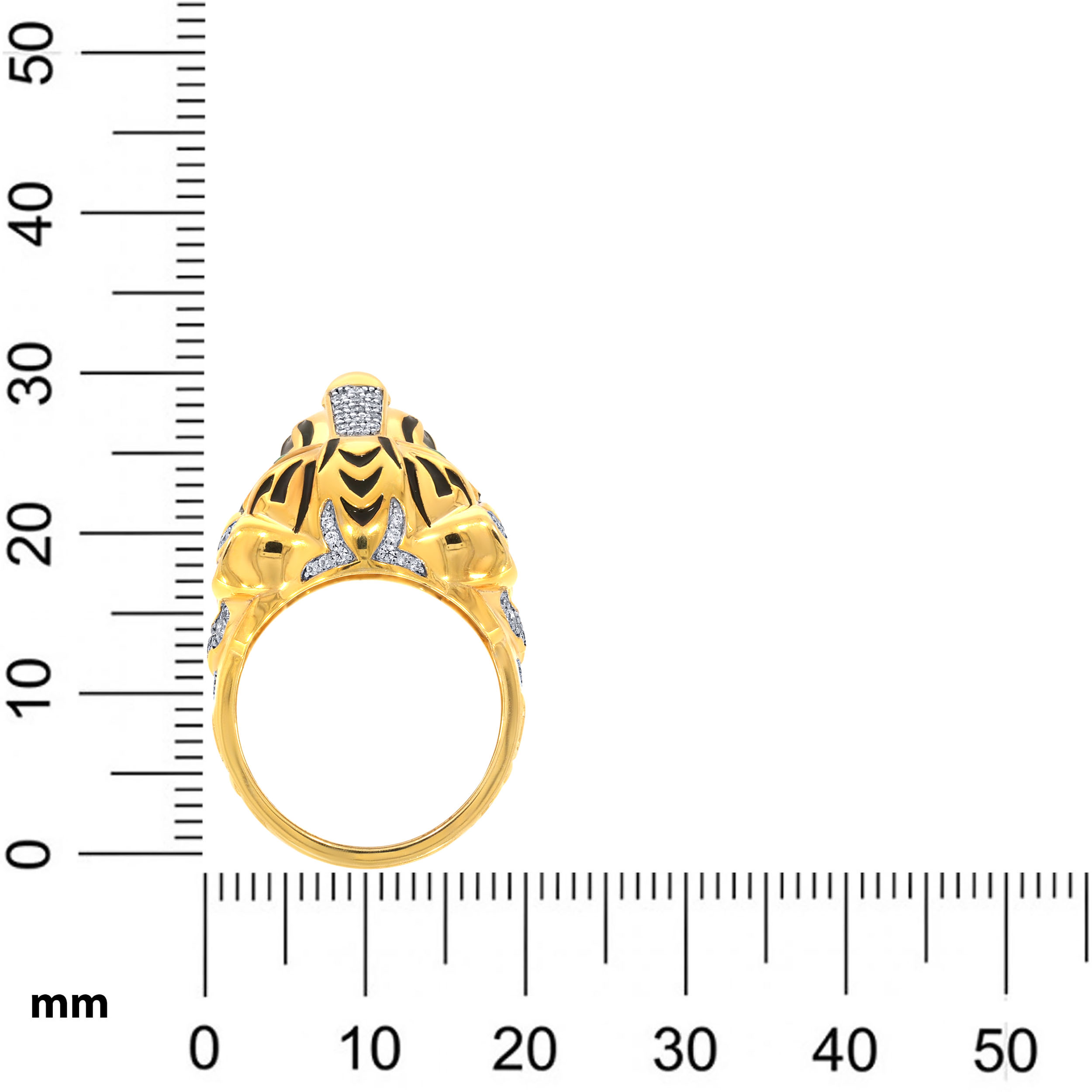Roaring Triumph Men Diamond Ring - Senco Gold and Diamonds