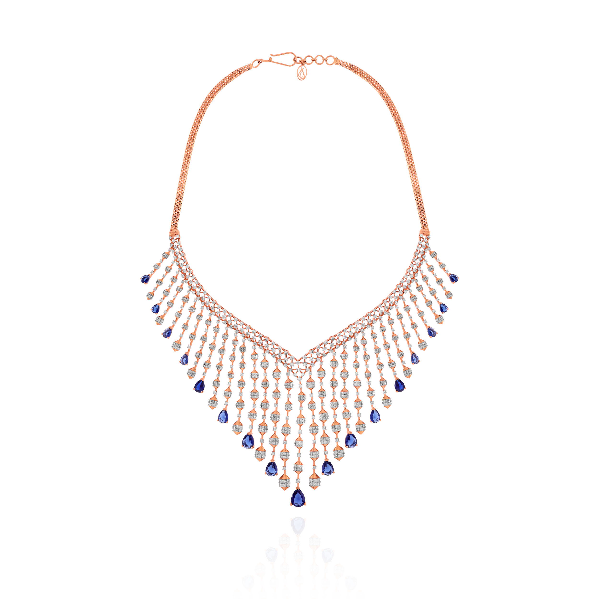 Ocean Gleam Diamond Necklace - Senco Gold and Diamonds