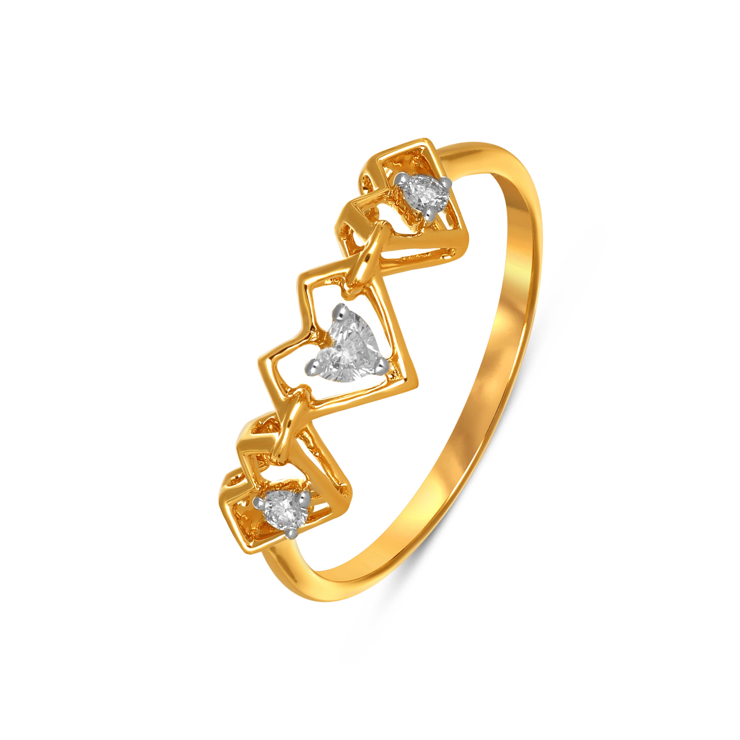 Aurelian Heart Diamond Ring - Senco Gold and Diamonds