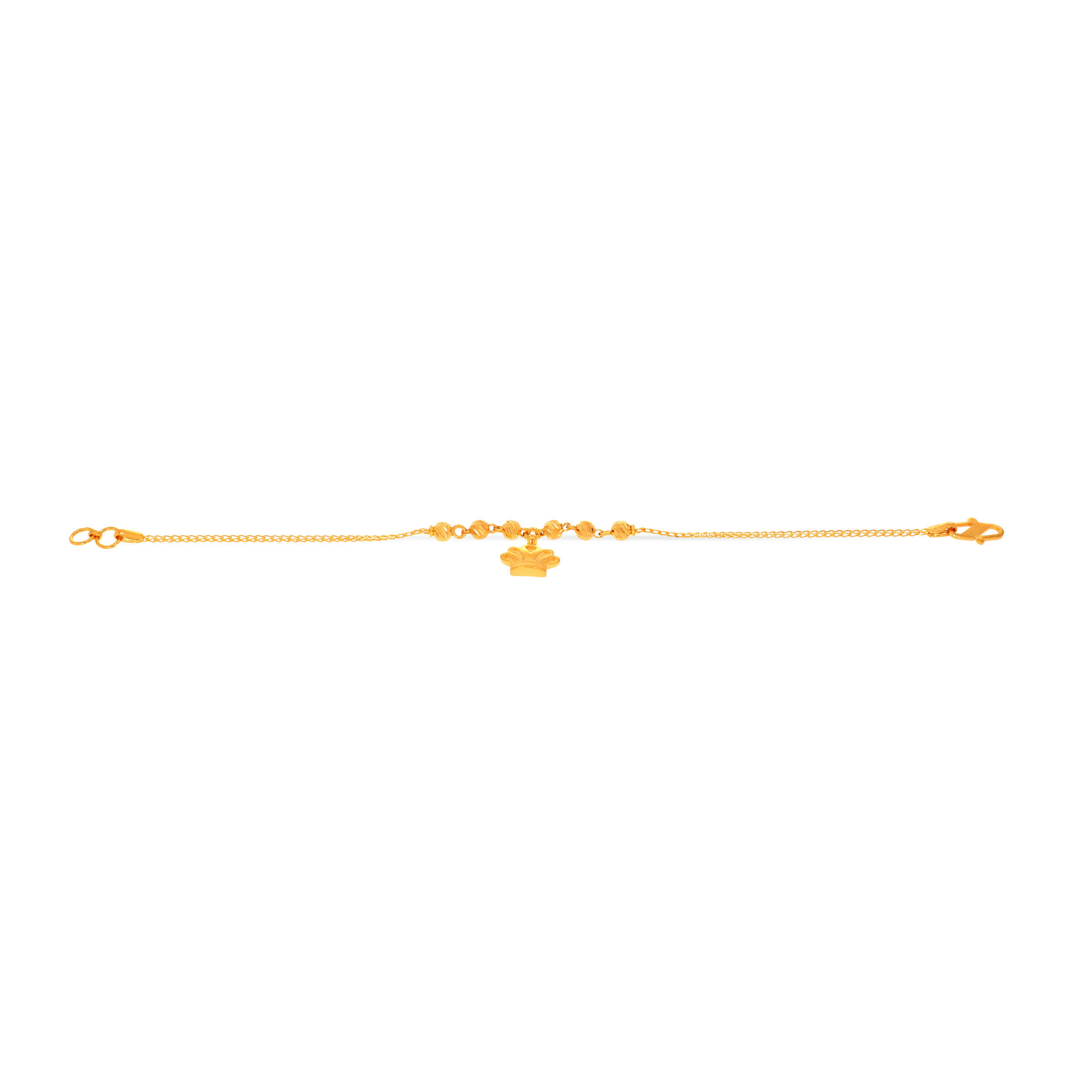 Crown Grace Gold Bracelet - Senco Gold and Diamonds