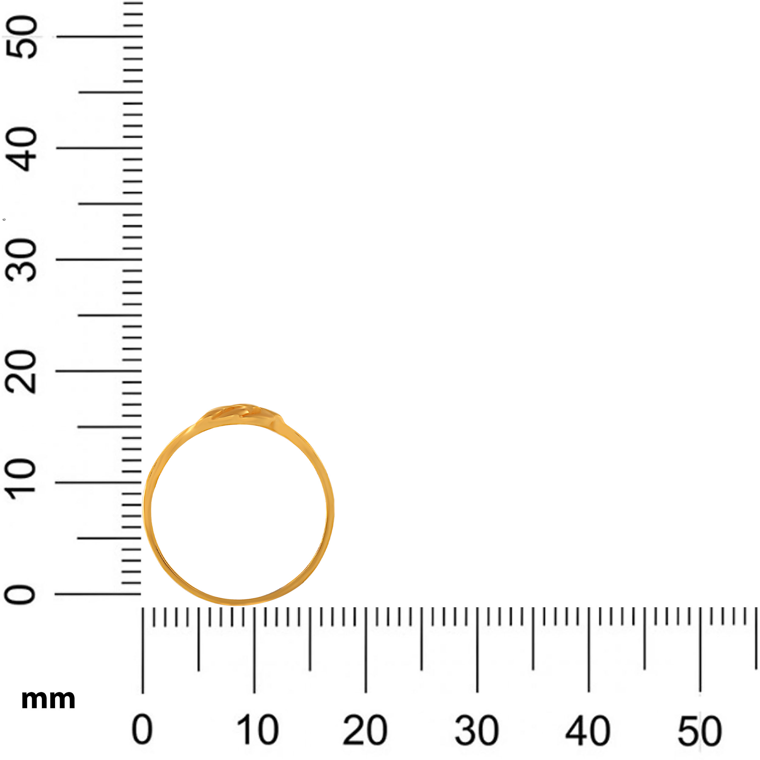 Chic Interwoven Gold Ring - Senco Gold and Diamonds