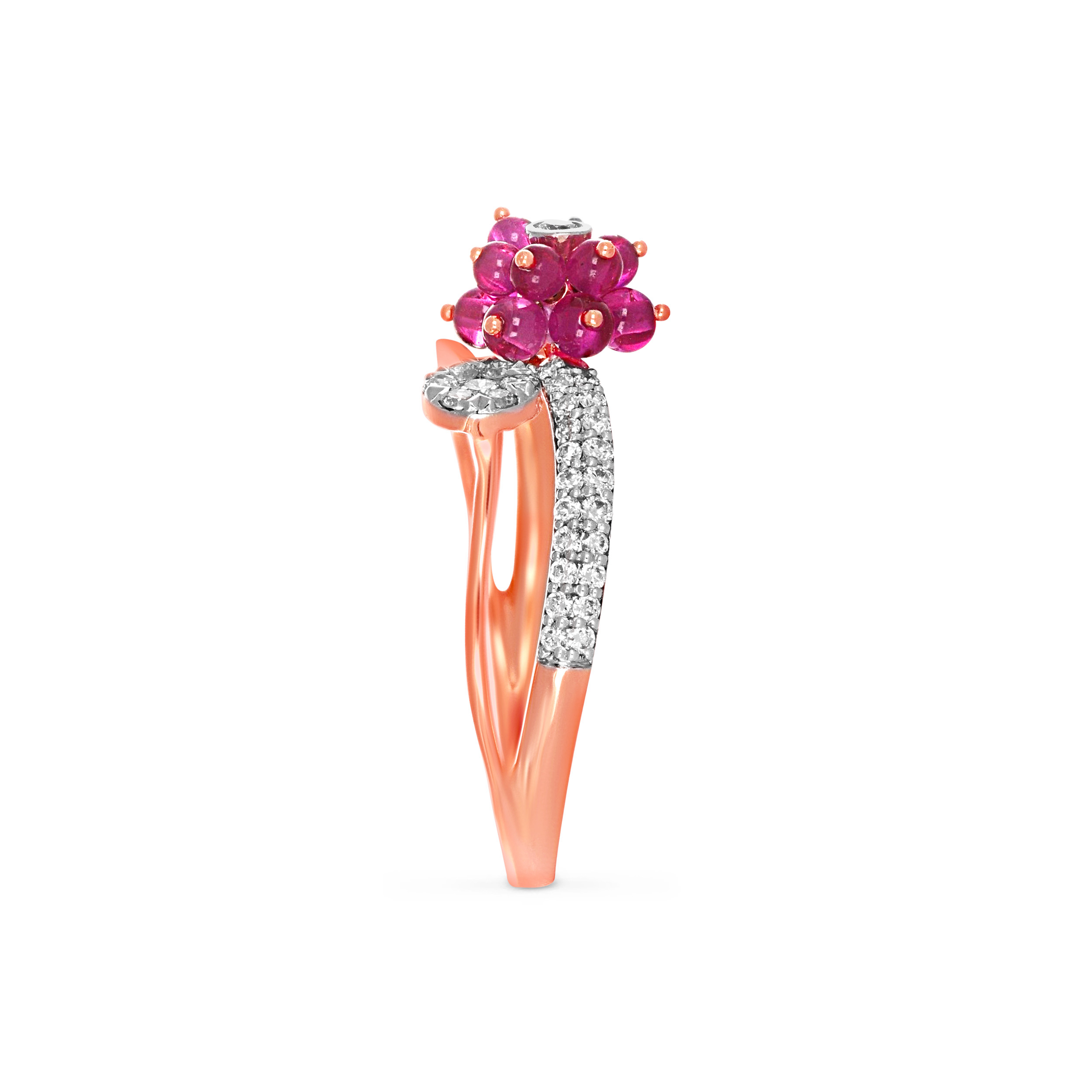 Berry Aesthetic Diamond Ring - Senco Gold and Diamonds