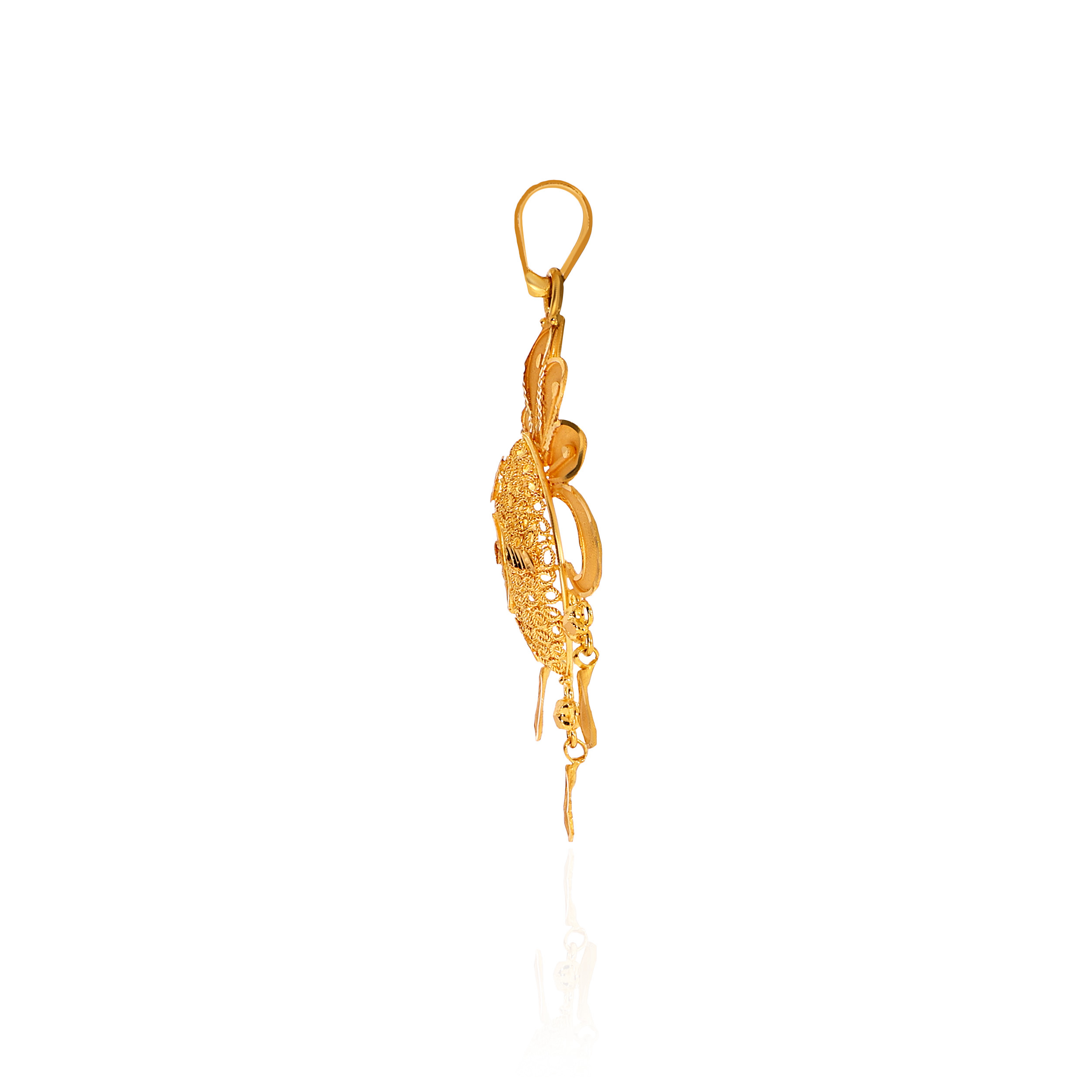 Petal Drift Gold Pendant - Senco Gold and Diamonds