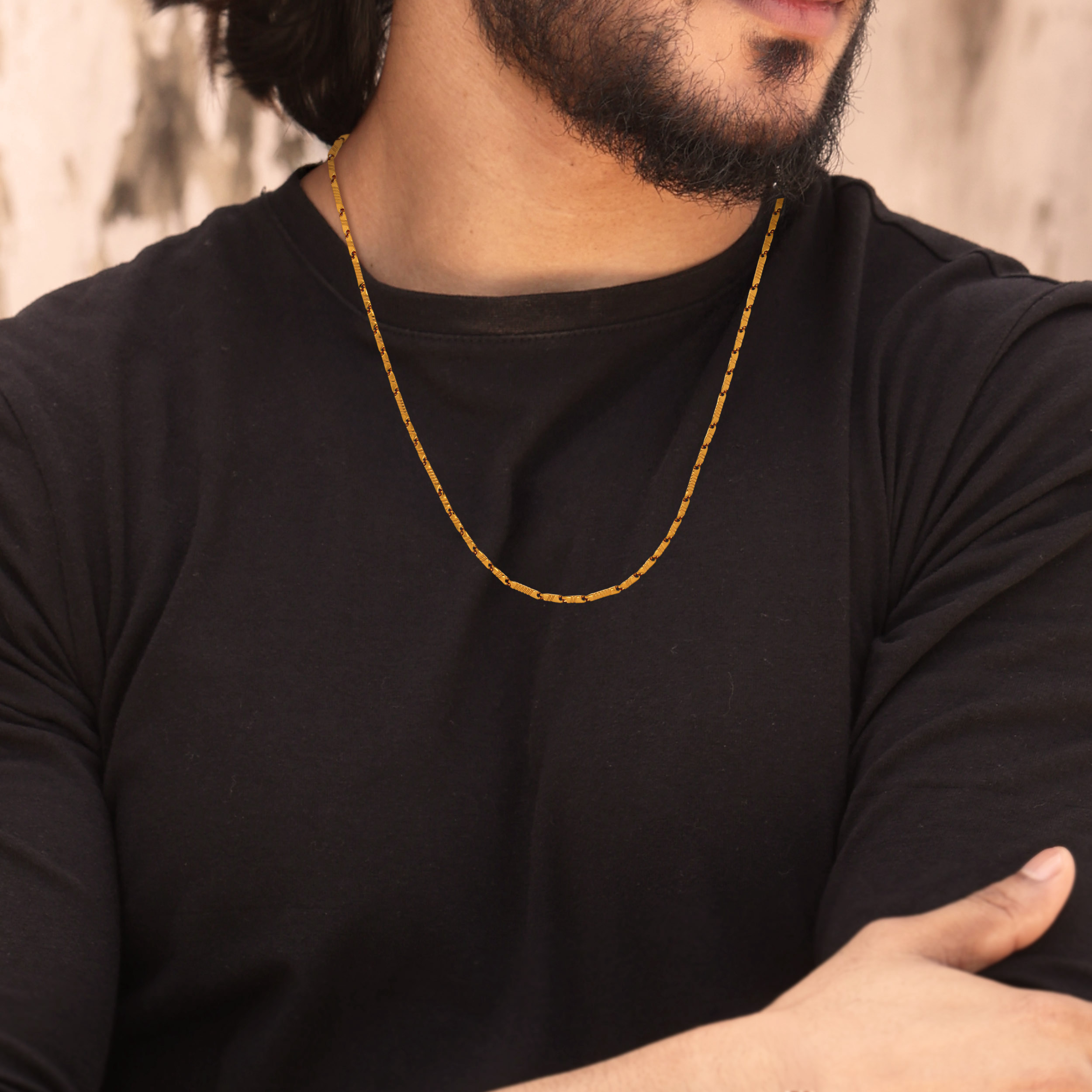 Gilded Icon Men's Gold Chain - Senco Gold and Diamonds