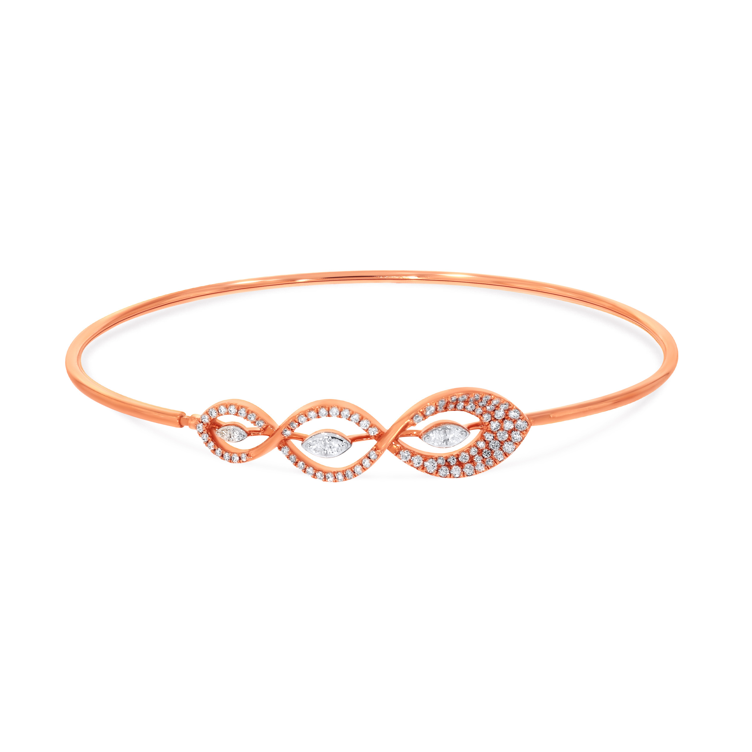 Rosé Infinity Diamond Bracelet - Senco Gold and Diamonds
