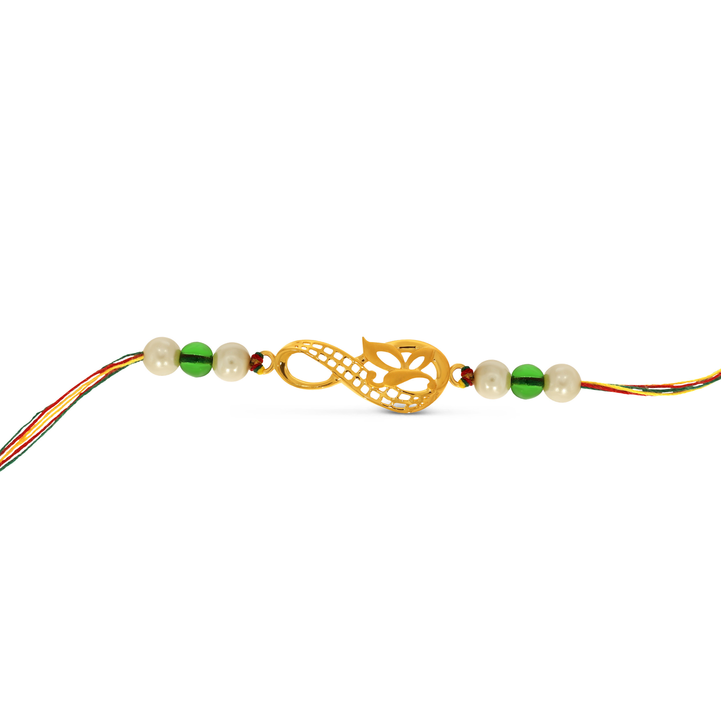 Forever Connected Gold Rakhi - Senco Gold and Diamonds