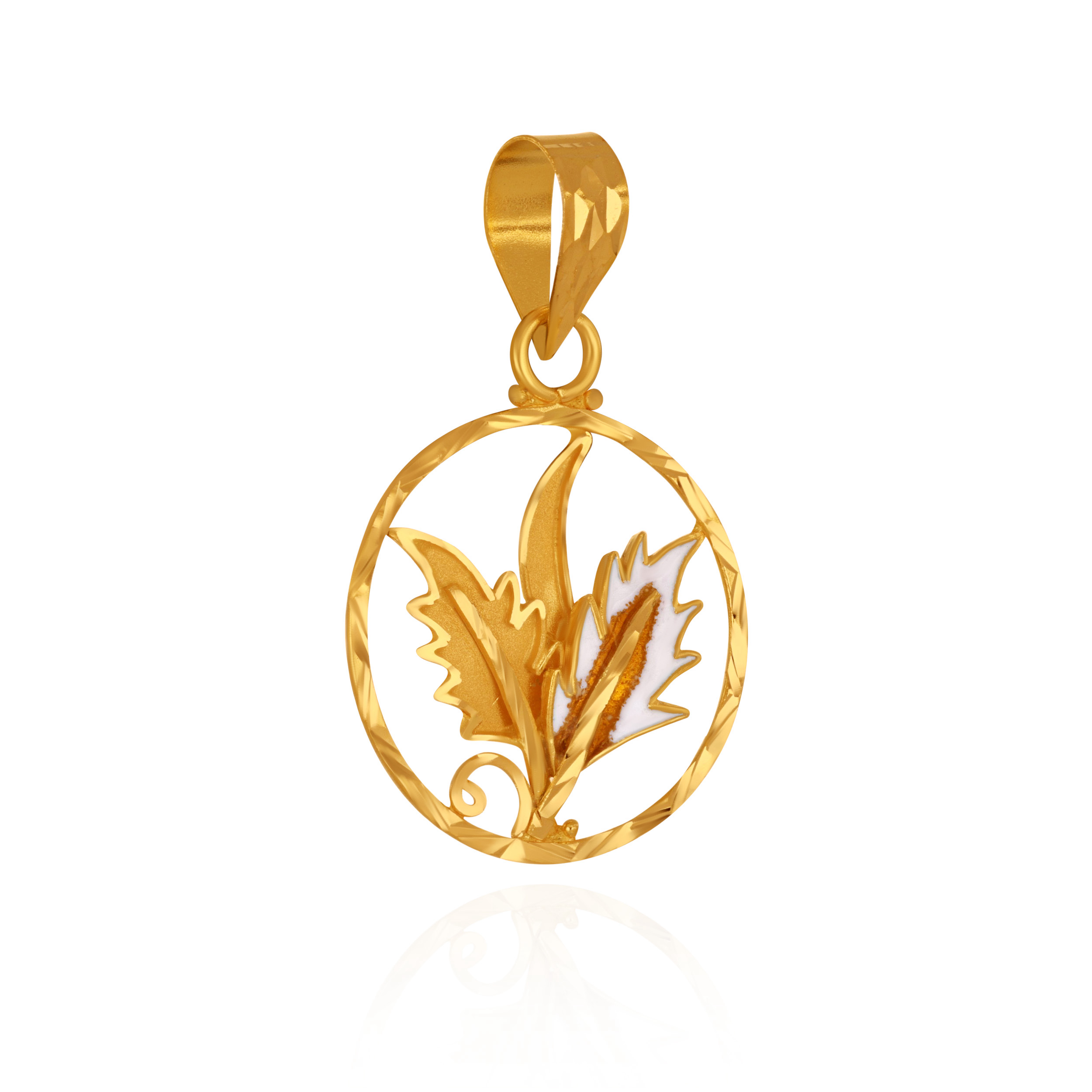 Whispers Of Tradition Gold Pendant - Senco Gold and Diamonds