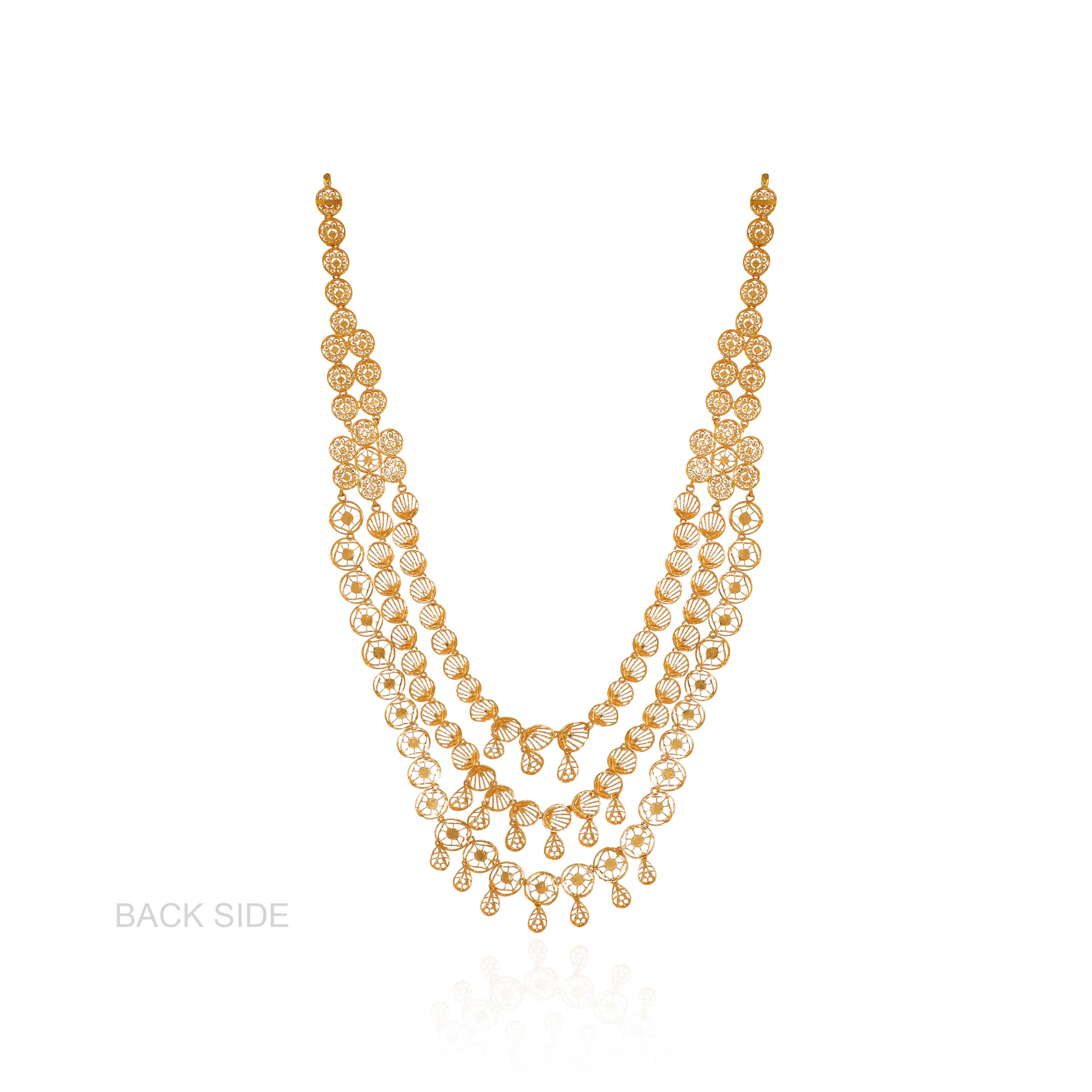 Royal Bride's Dream Gold Necklace - Senco Gold and Diamonds