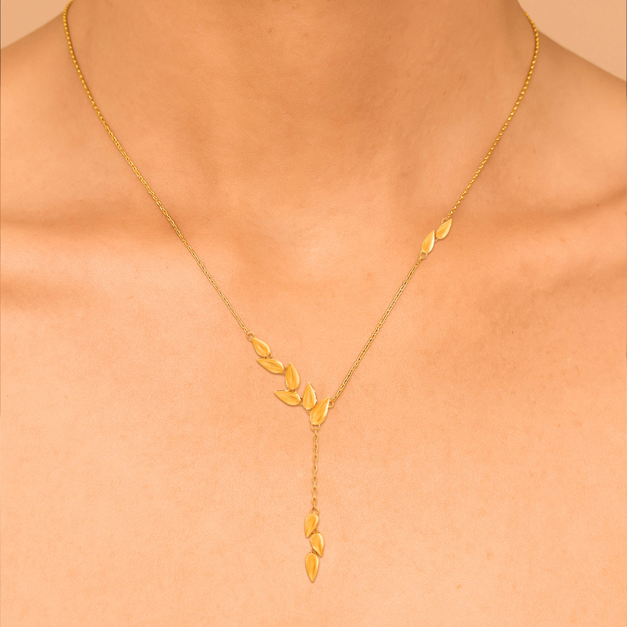 Nature's Vinefall Gold Pendant - Senco Gold and Diamonds