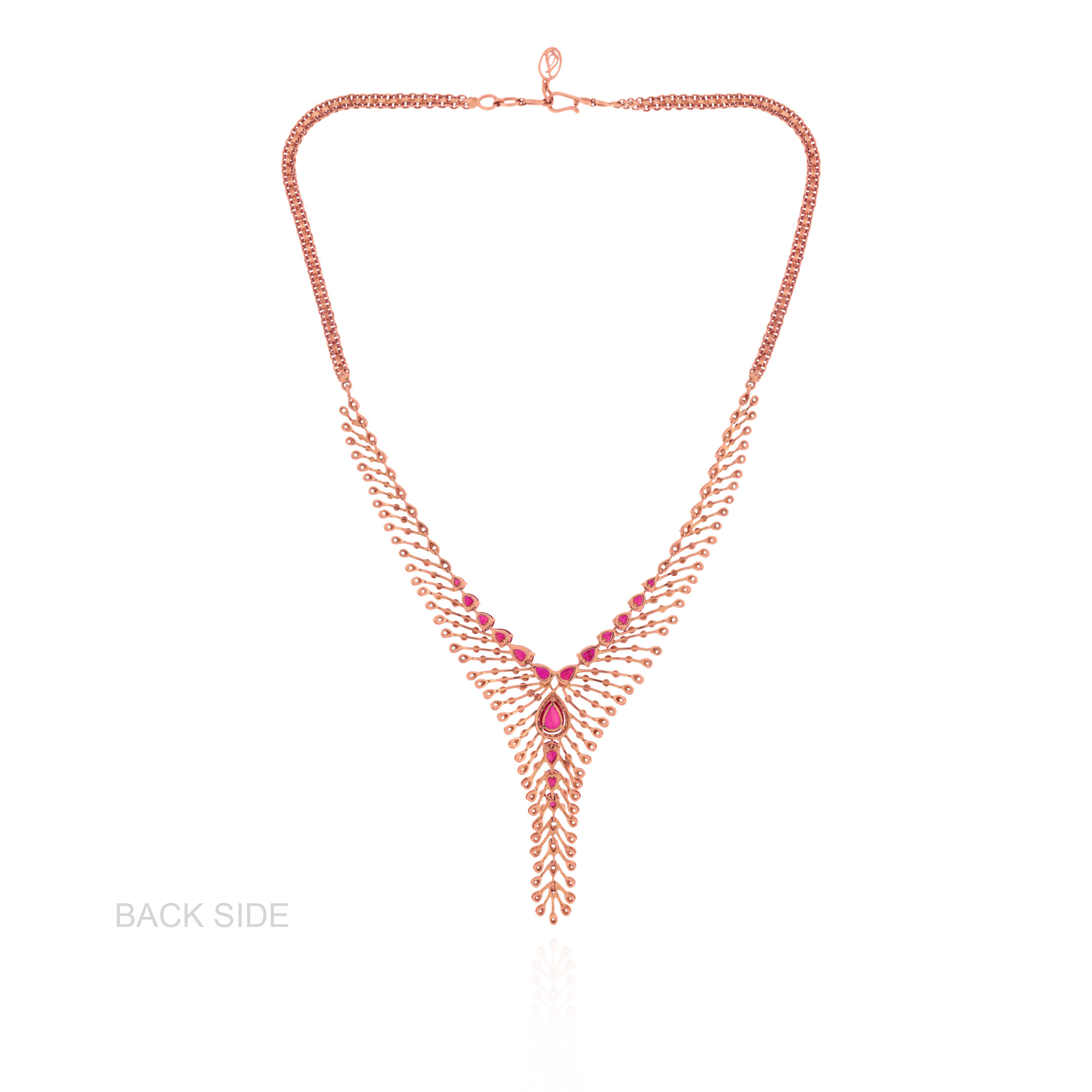 Elaris Flare Diamond Necklace - Senco Gold and Diamonds