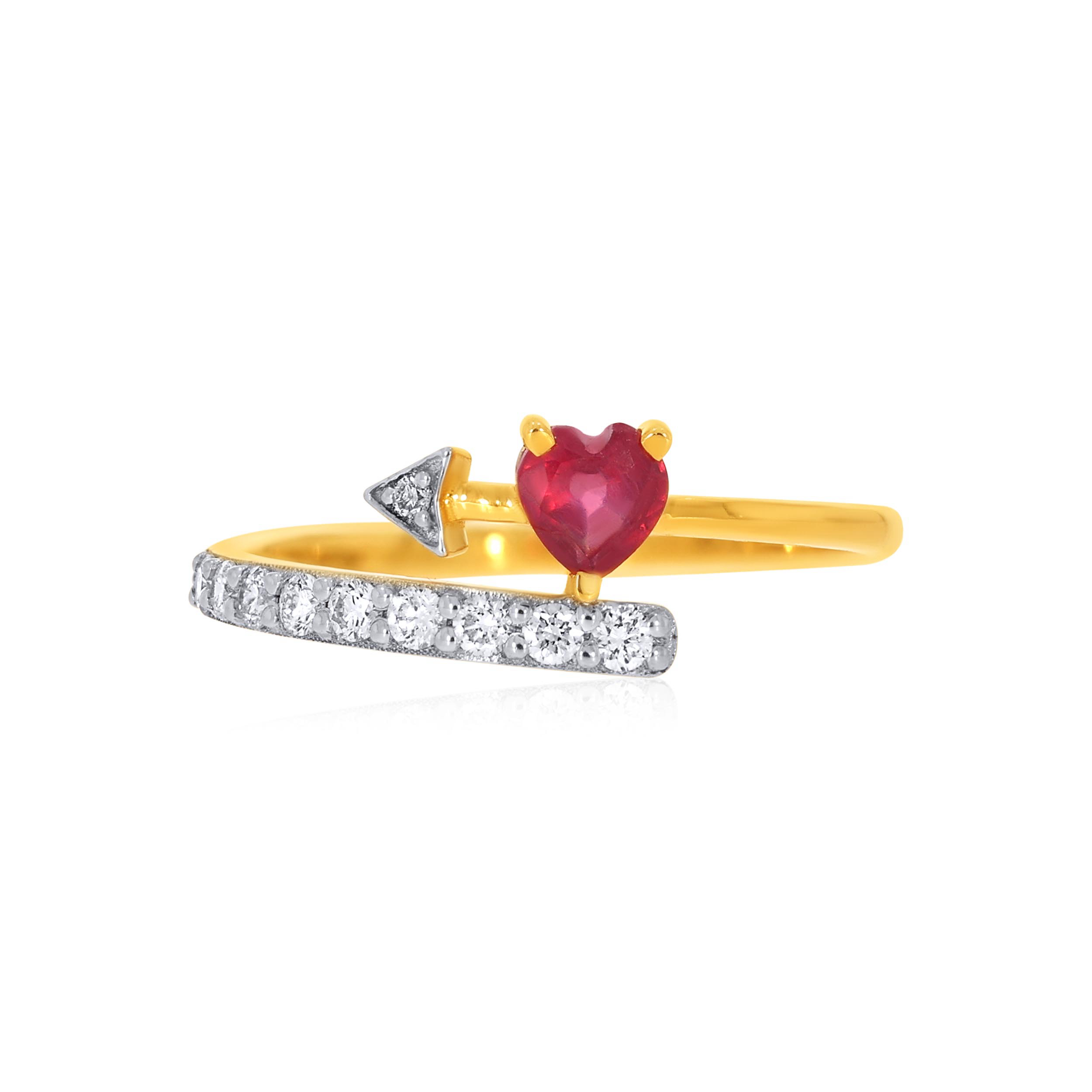 Cupid's Arrow Diamond Ring - Senco Gold and Diamonds