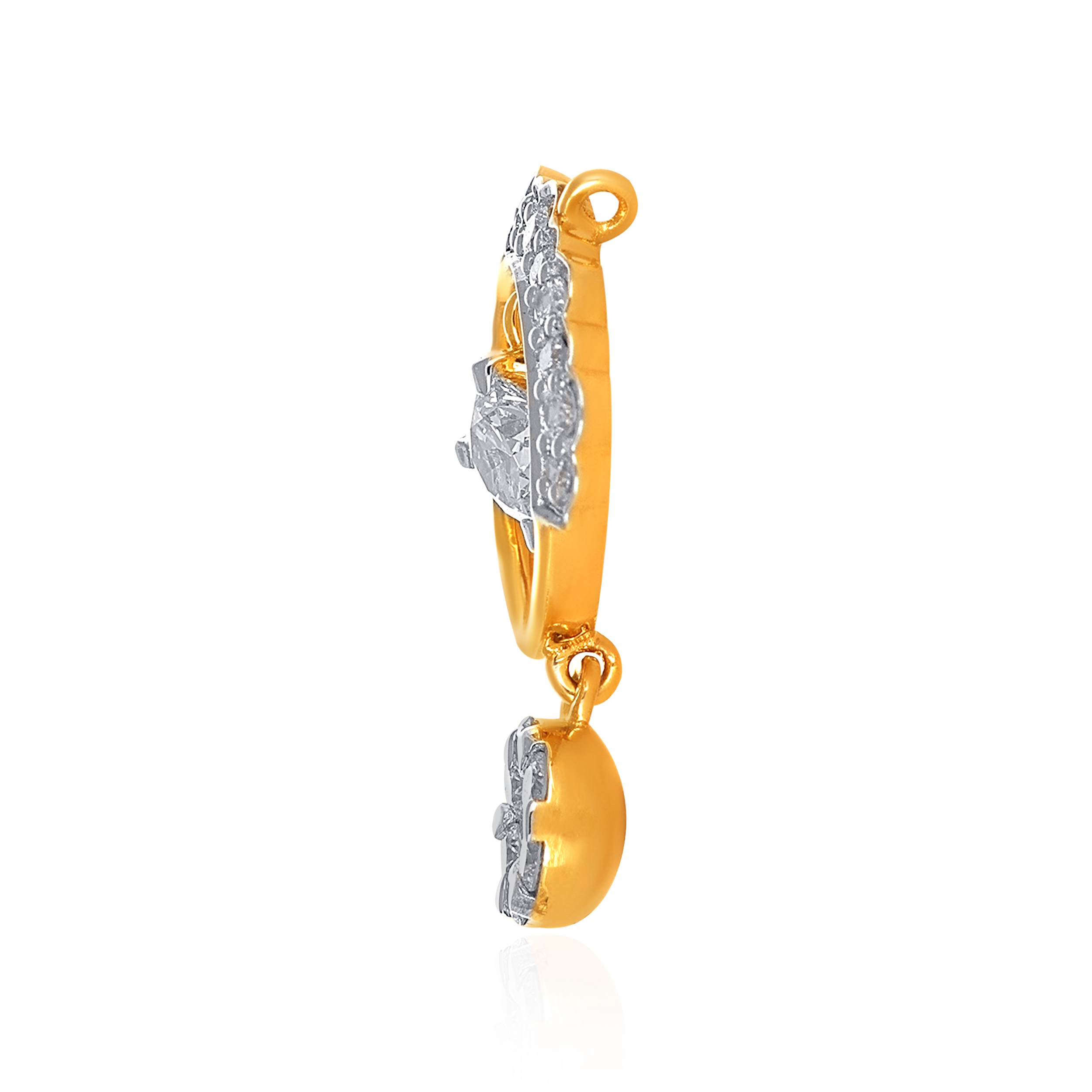 Radiant Sparkle Solitaire Pendant - Senco Gold and Diamonds