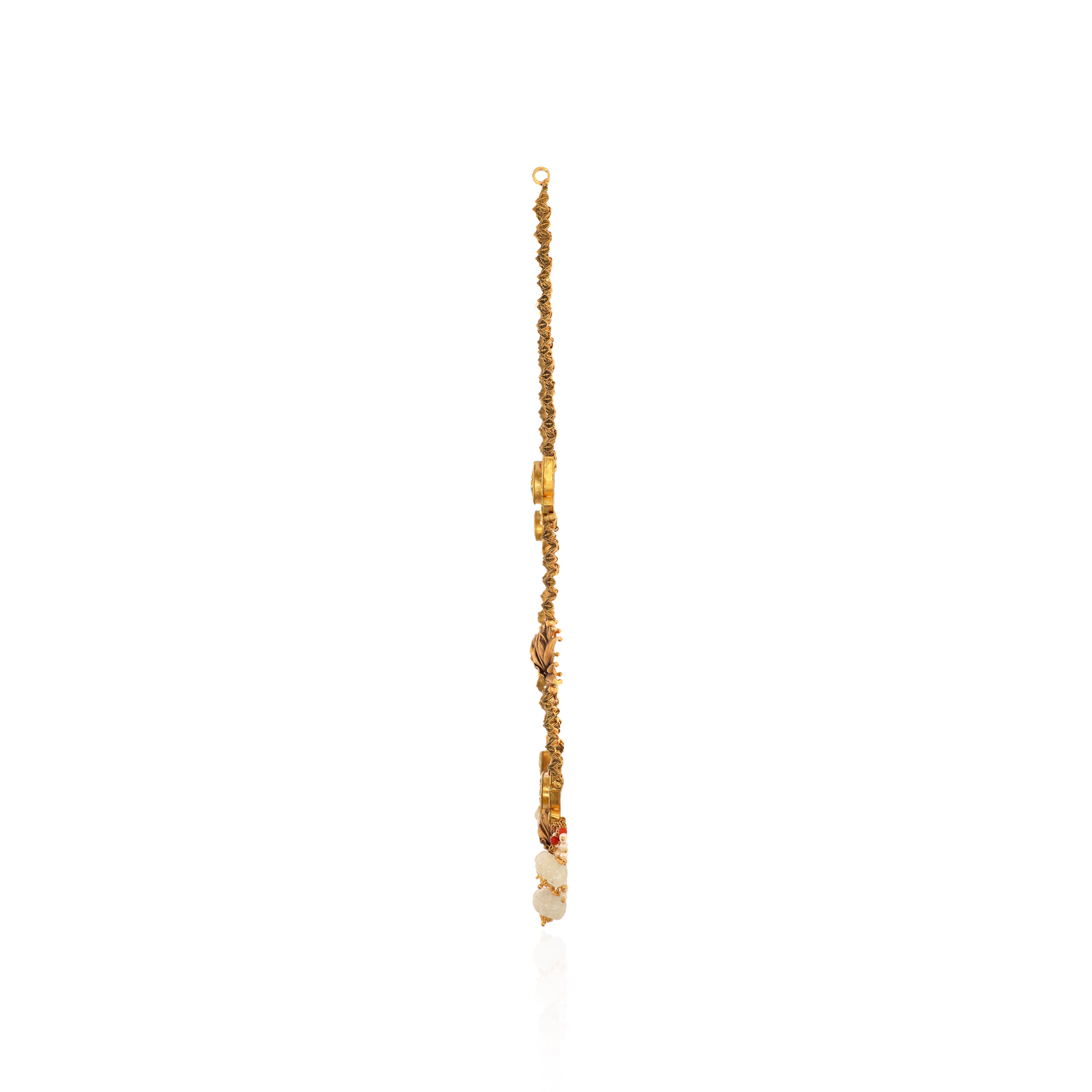 22K Yellow Gold Kundan Necklace-GN-D000788443 - Senco Gold and Diamonds