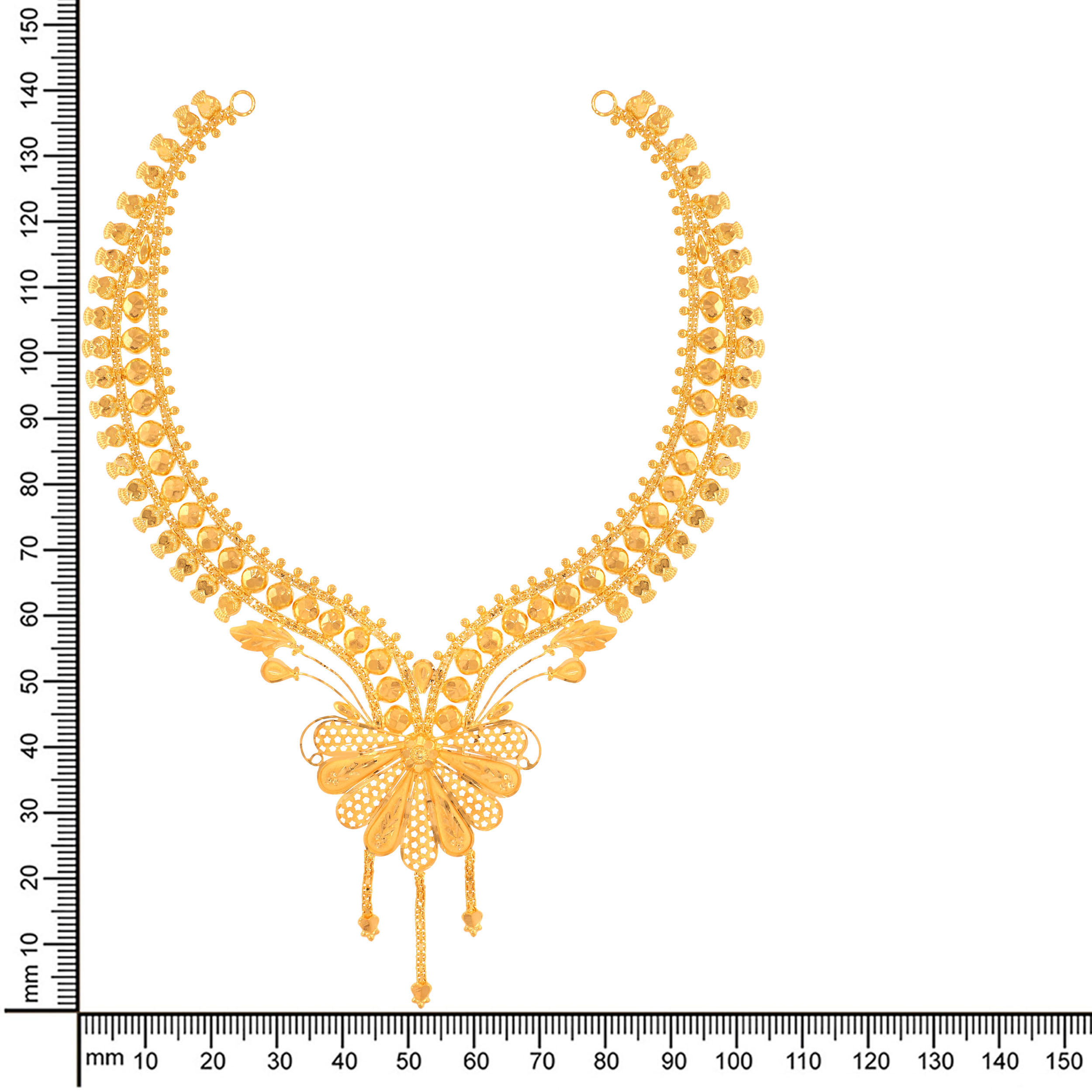 Ornate Heritage Gold Necklace - Senco Gold and Diamonds