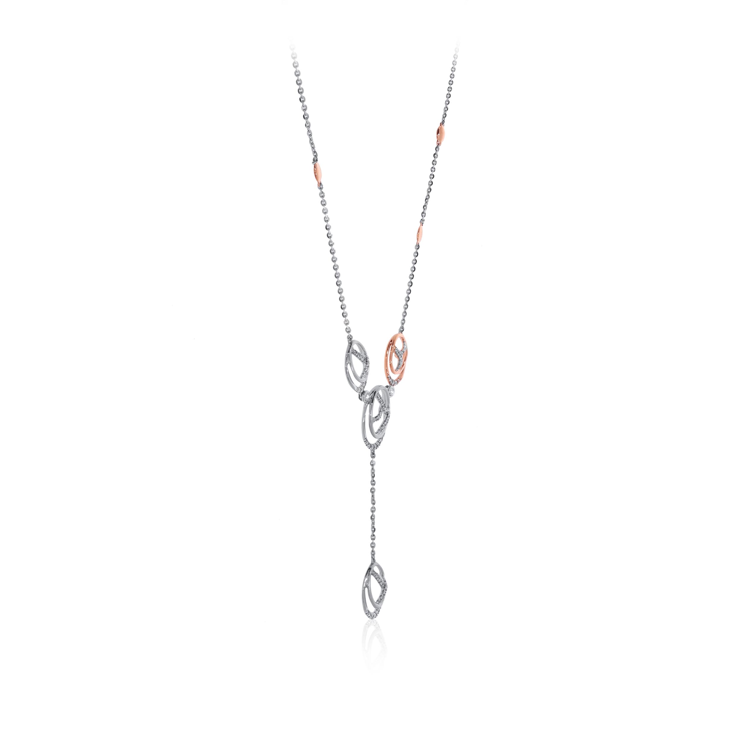Renewed Aura Platinum Chain Pendant - Senco Gold and Diamonds