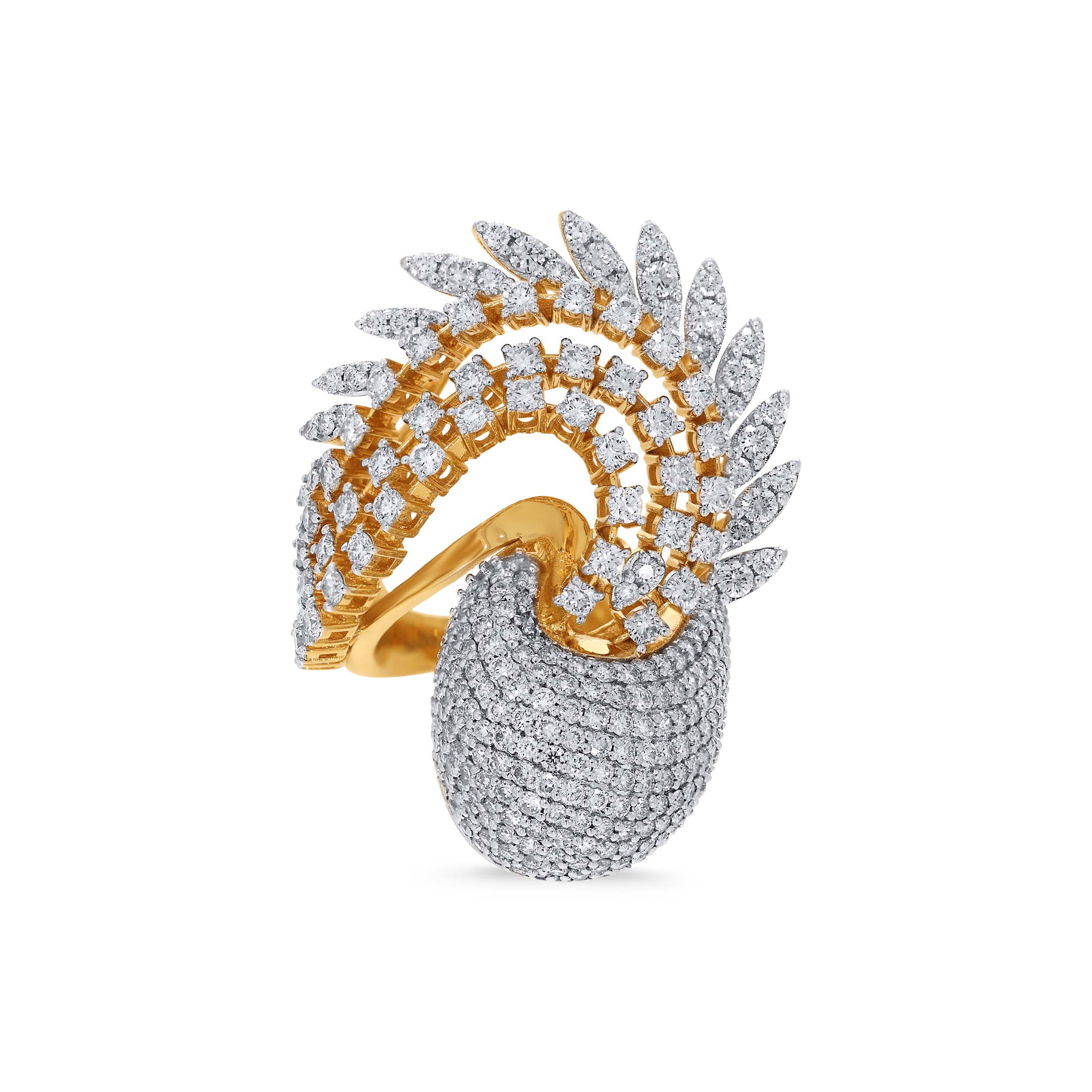 Aurora Cascade Diamond Ring - Senco Gold and Diamonds
