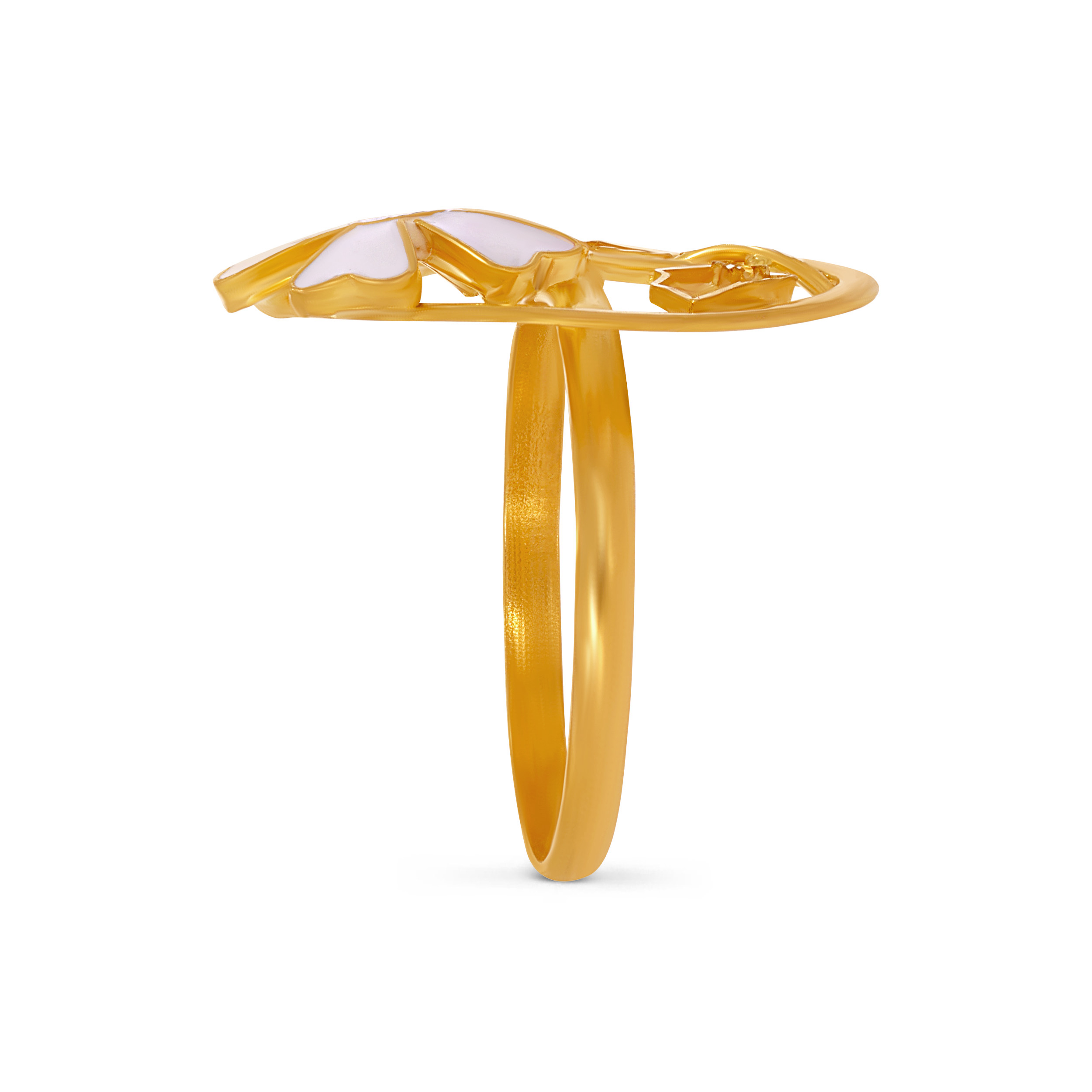 Soulful Shiuli Gold Ring - Senco Gold and Diamonds