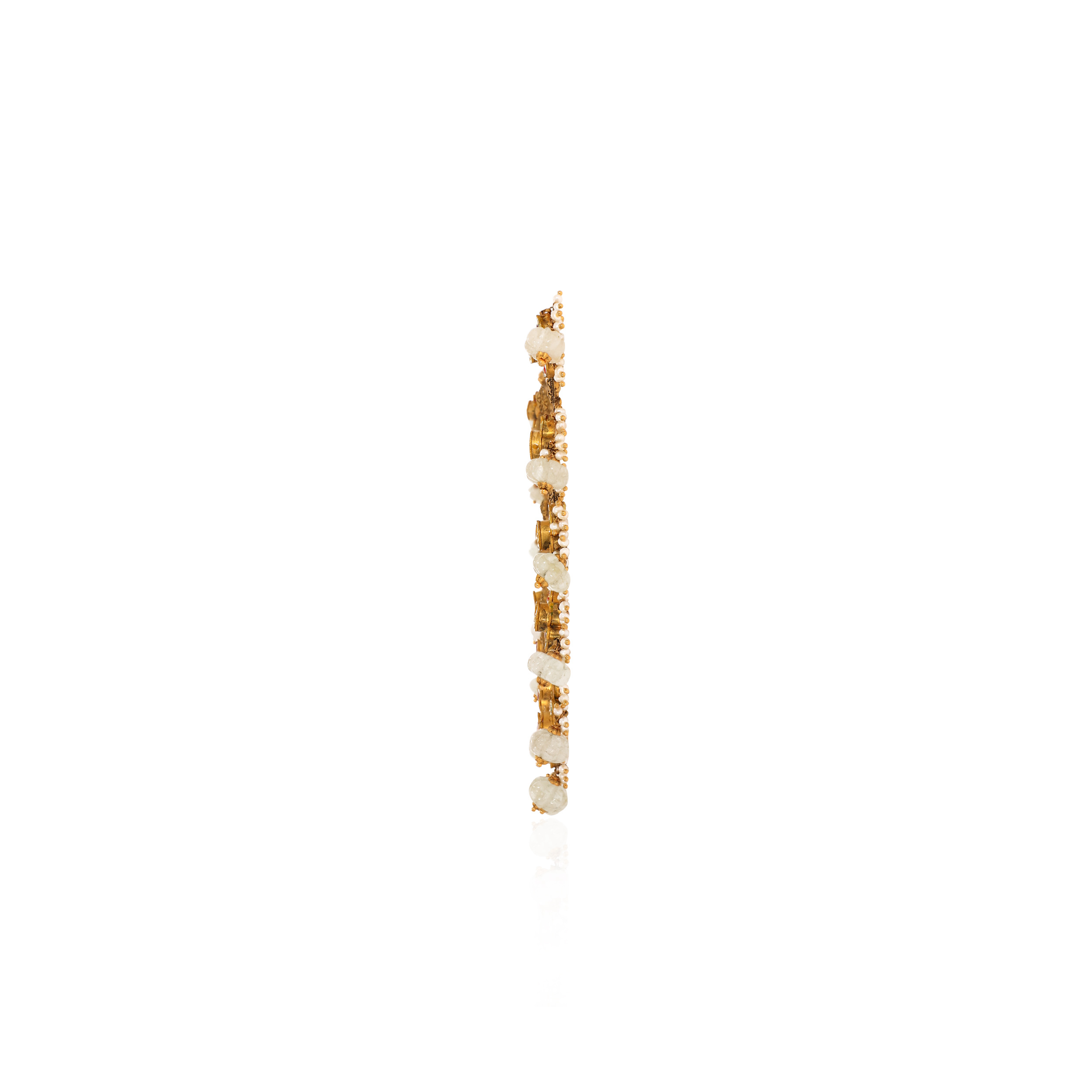 22K Yellow Gold Kundan Necklace-GN-D000788422 - Senco Gold and Diamonds