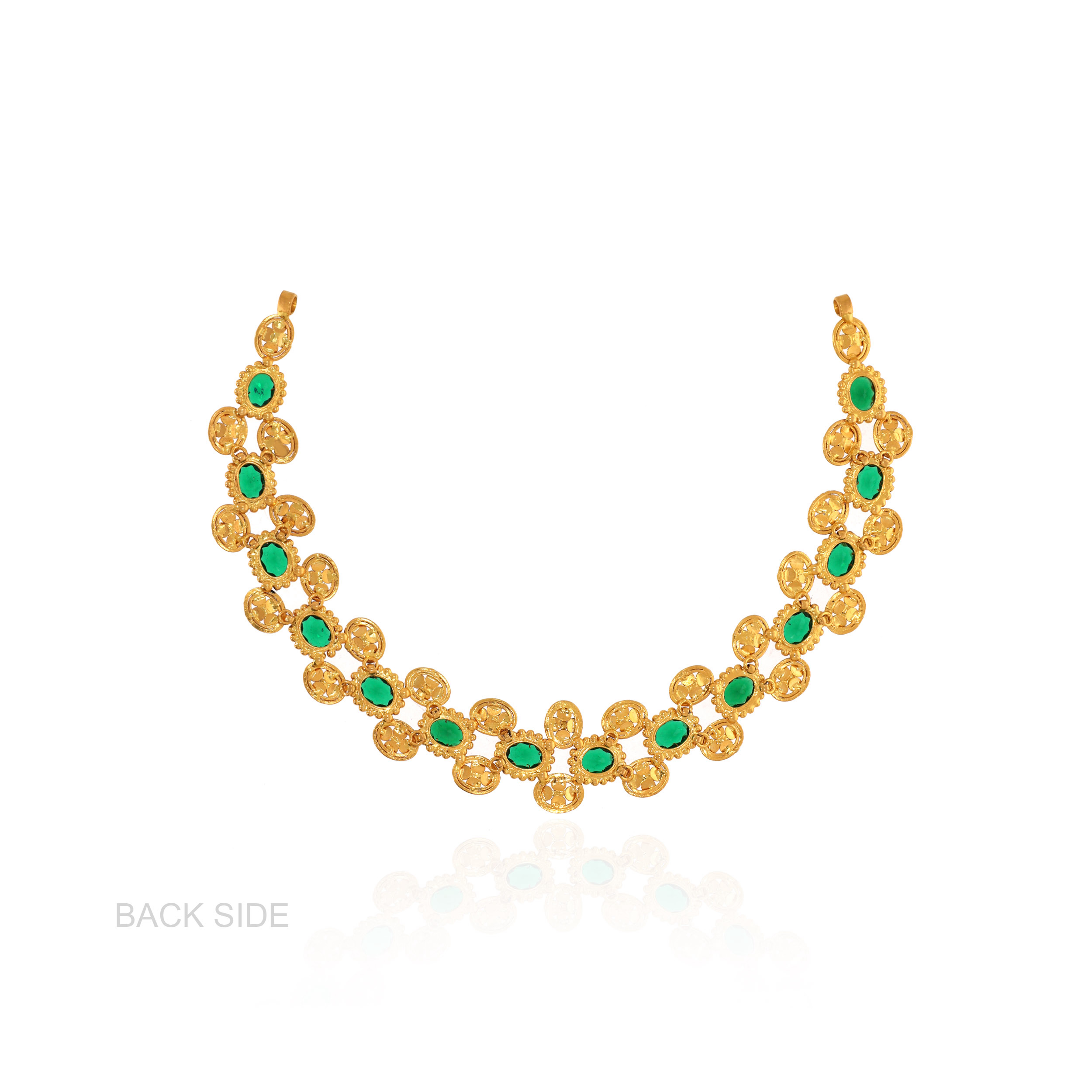 22K Yellow Gold Necklace-GN-D000788423 - Senco Gold and Diamonds
