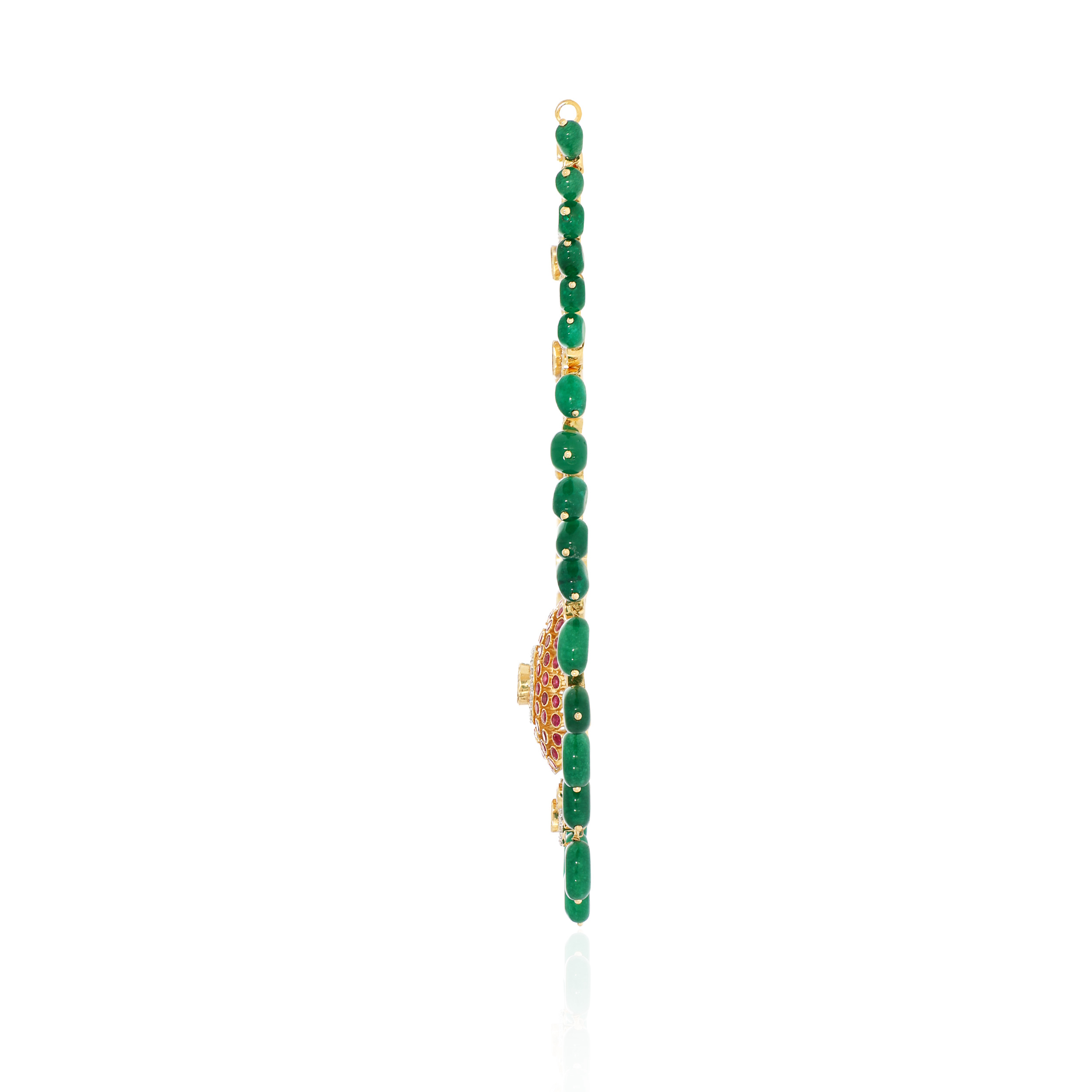 18K Yellow Gold Diamond Necklace-DGN-D000785295 - Senco Gold and Diamonds