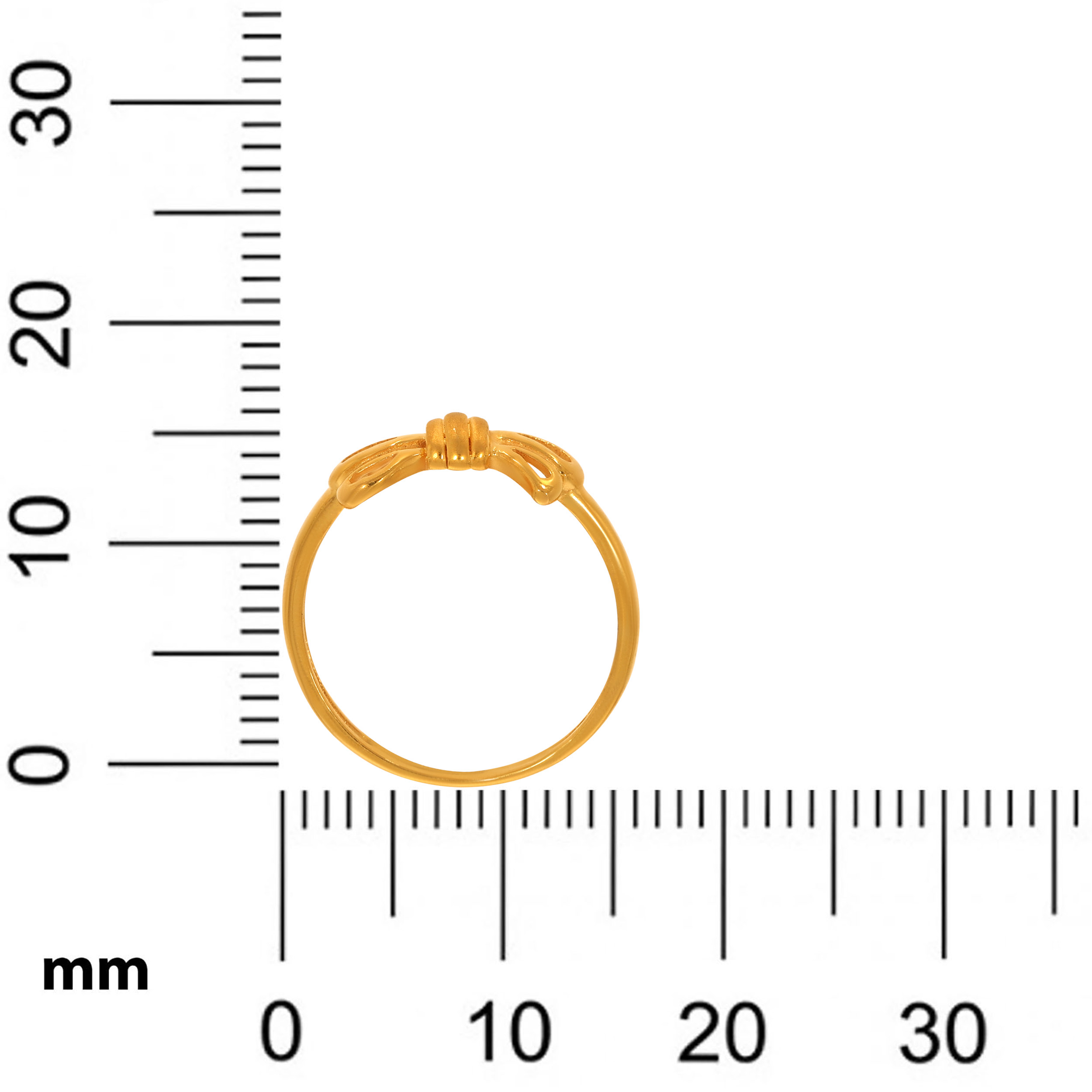 22K Yellow Gold Ring-GLR-D000075586 - Senco Gold and Diamonds