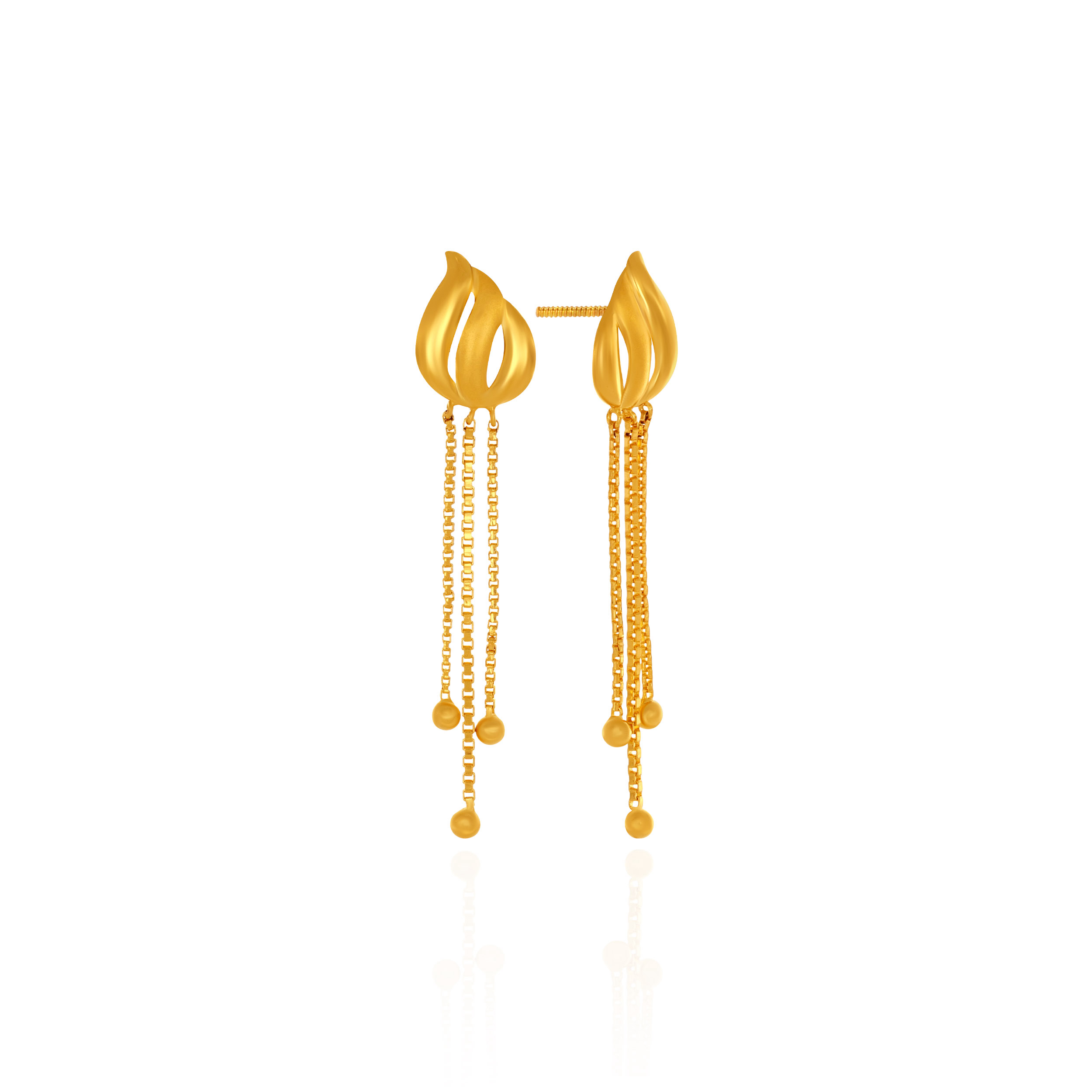 Celeste Gold Drop Earrings - Senco Gold and Diamonds
