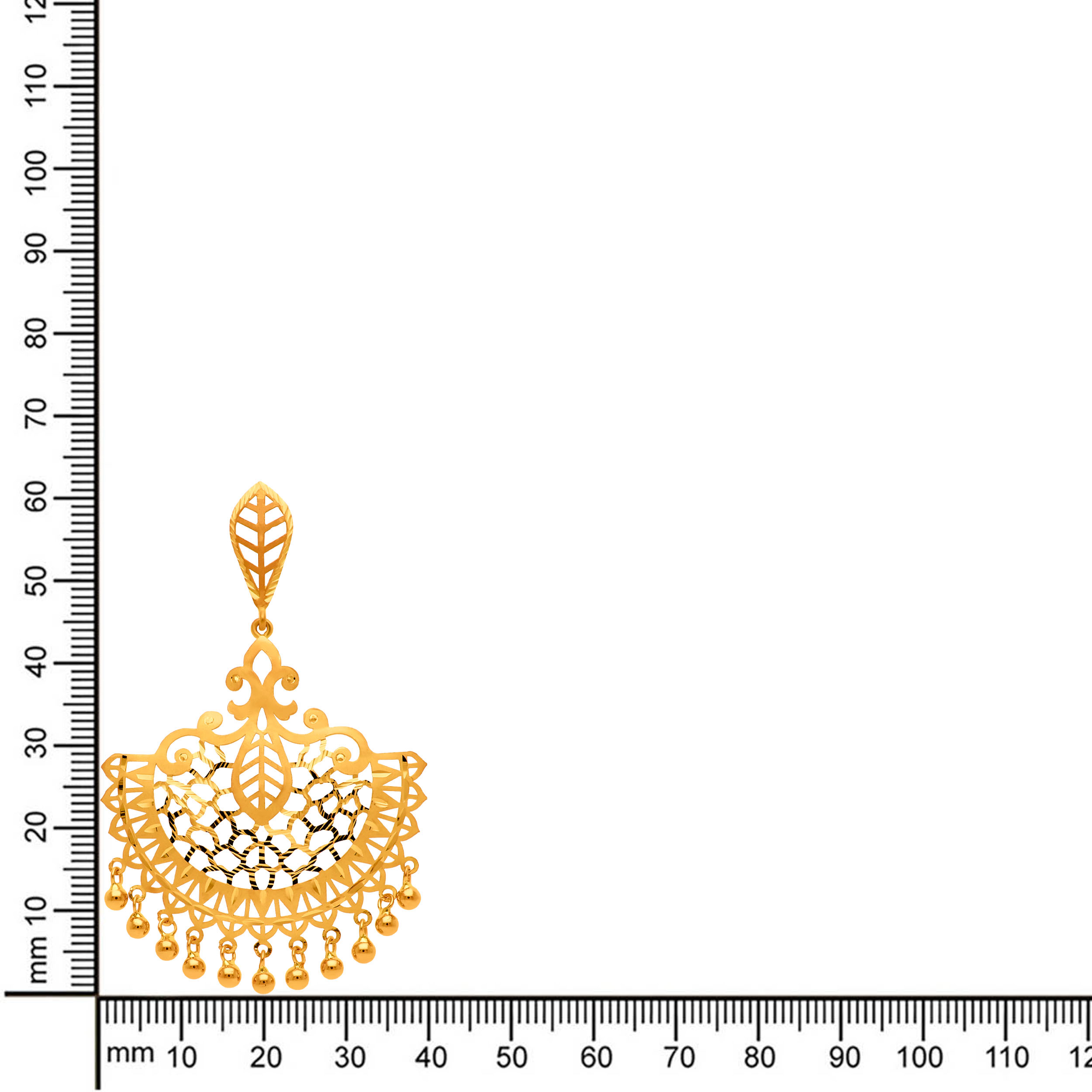 Imperial Allure Gold Earrings - Senco Gold and Diamonds