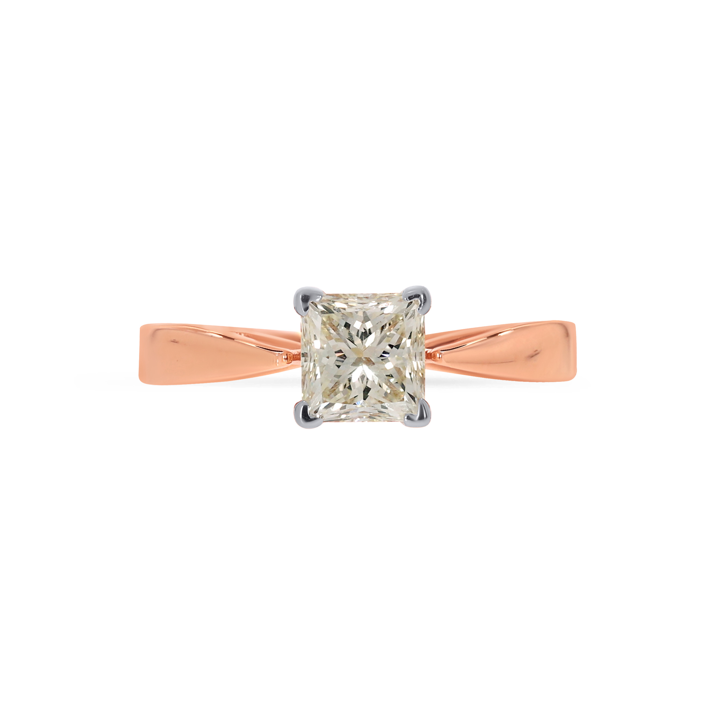 Sublime Glow Solitaire Ring - Senco Gold and Diamonds