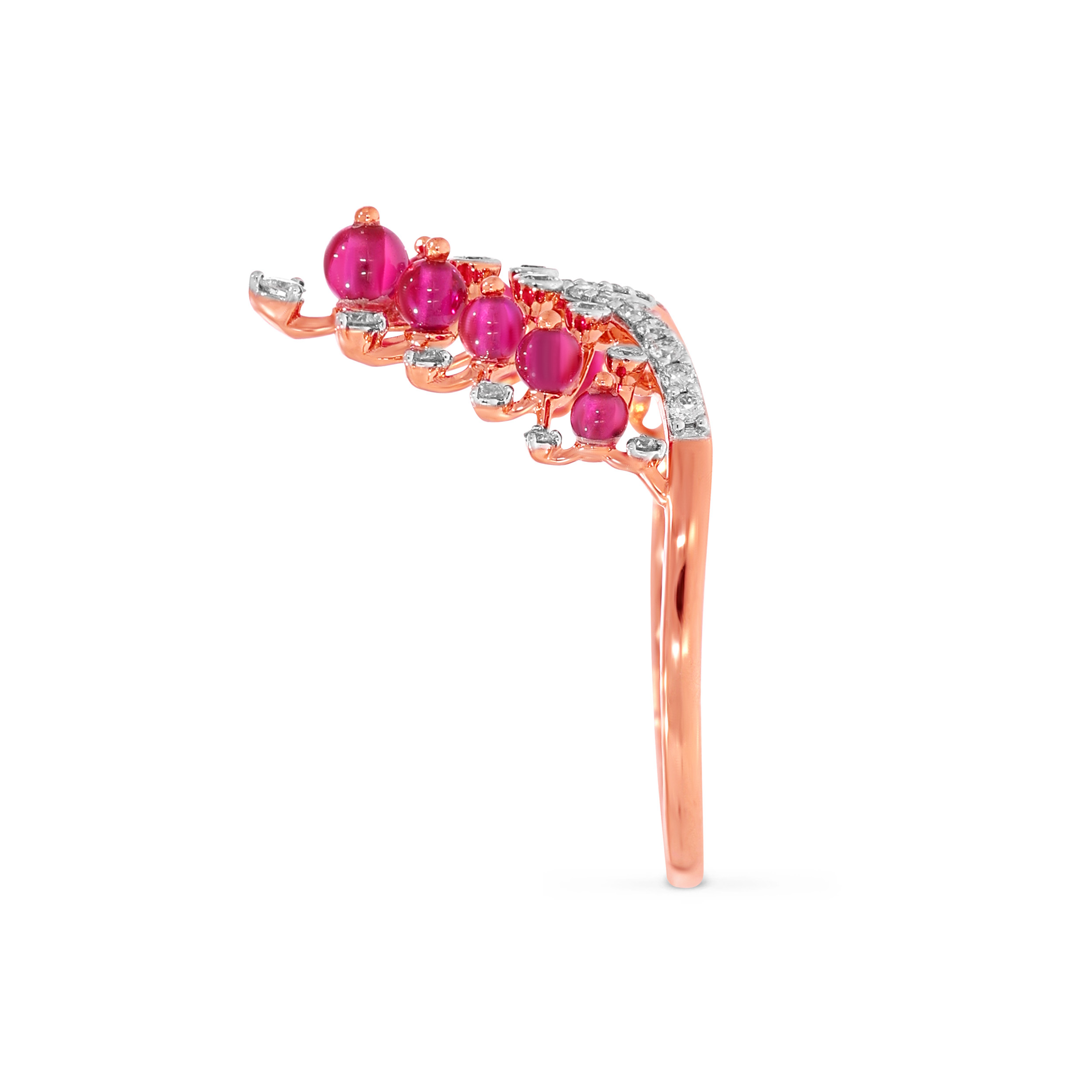 Blossoming Heart Diamond Ring - Senco Gold and Diamonds