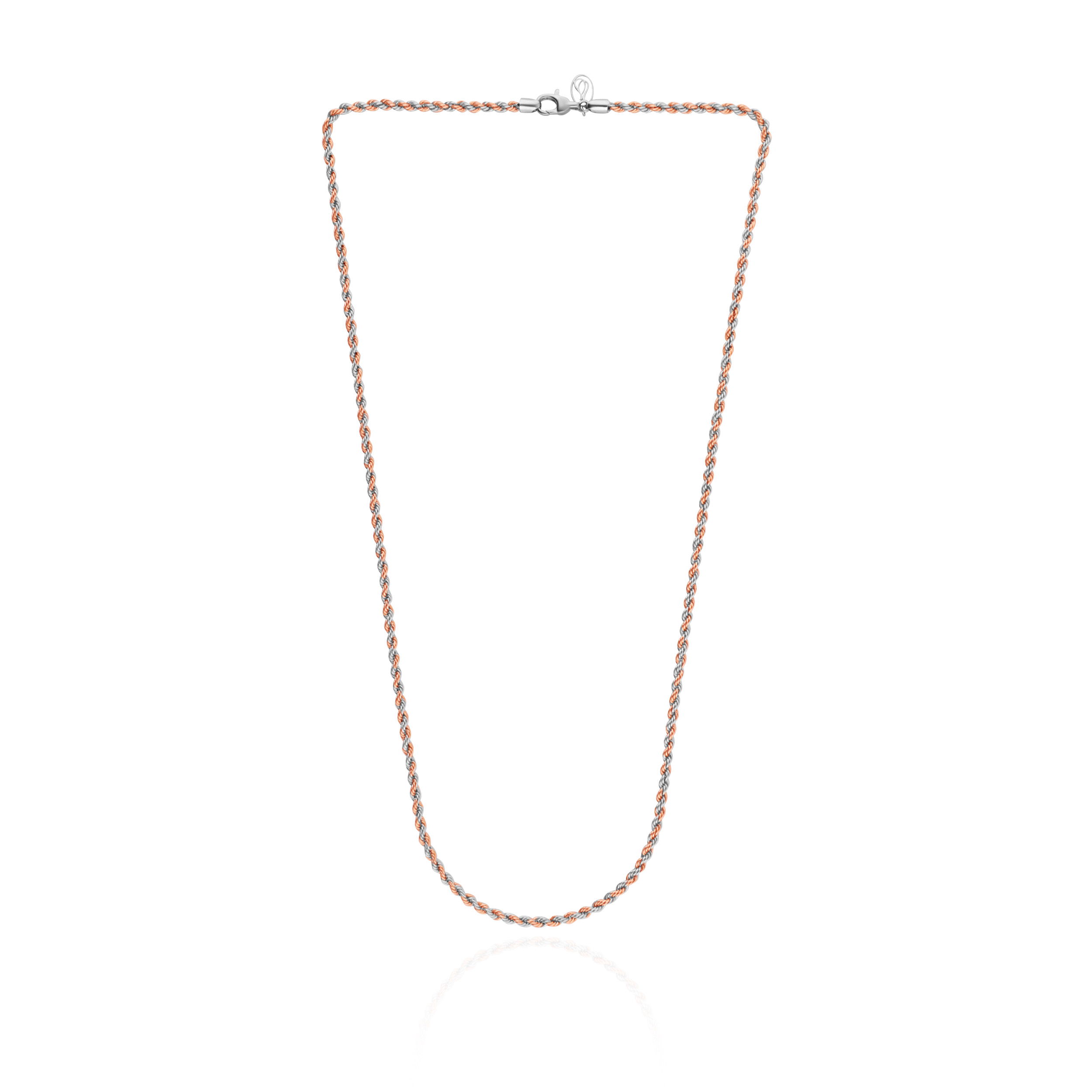 Imperium Dualé Men's Platinum Gold Chain - Senco Gold and Diamonds