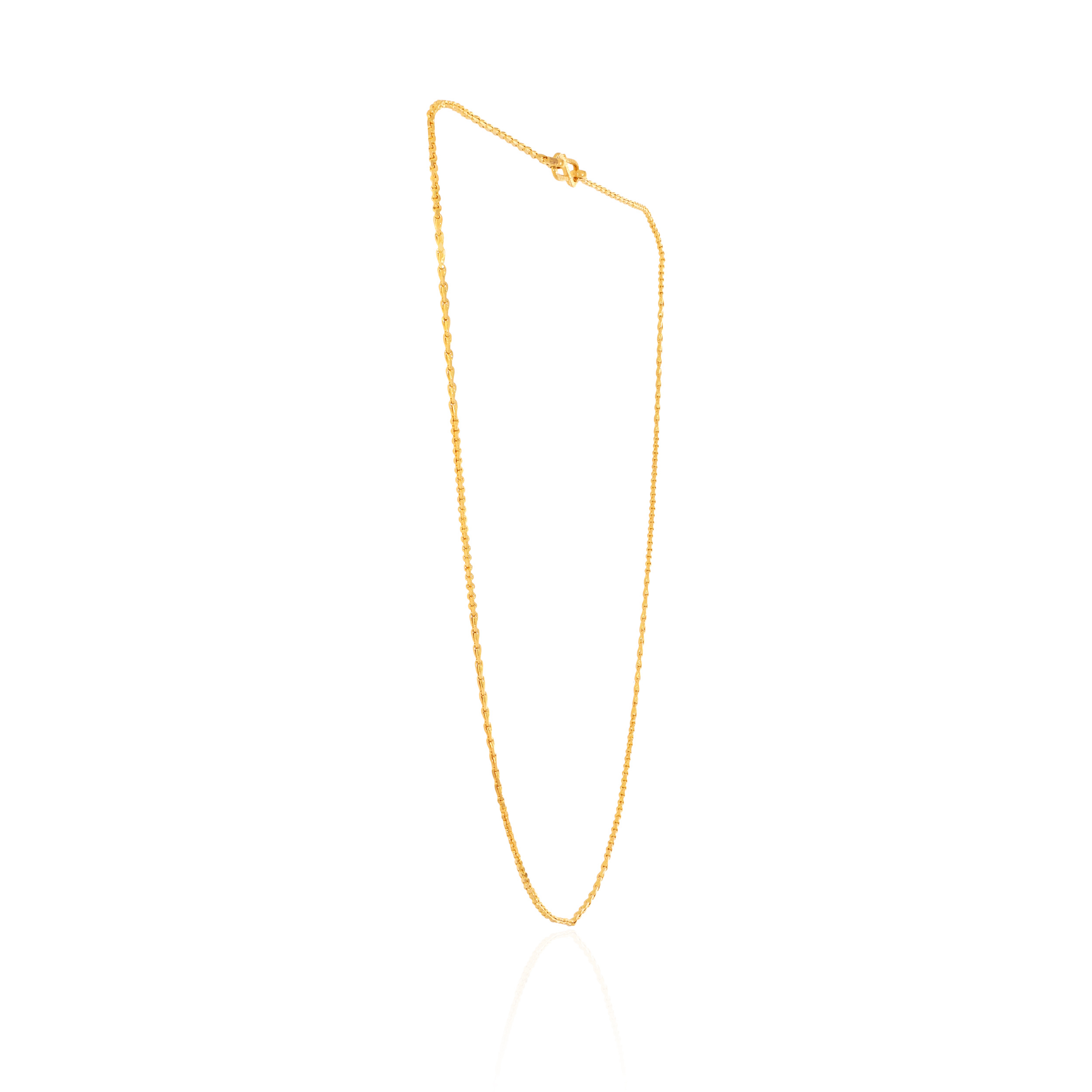 22K Yellow Gold Mens Chain-GC-D000616431 - Senco Gold and Diamonds