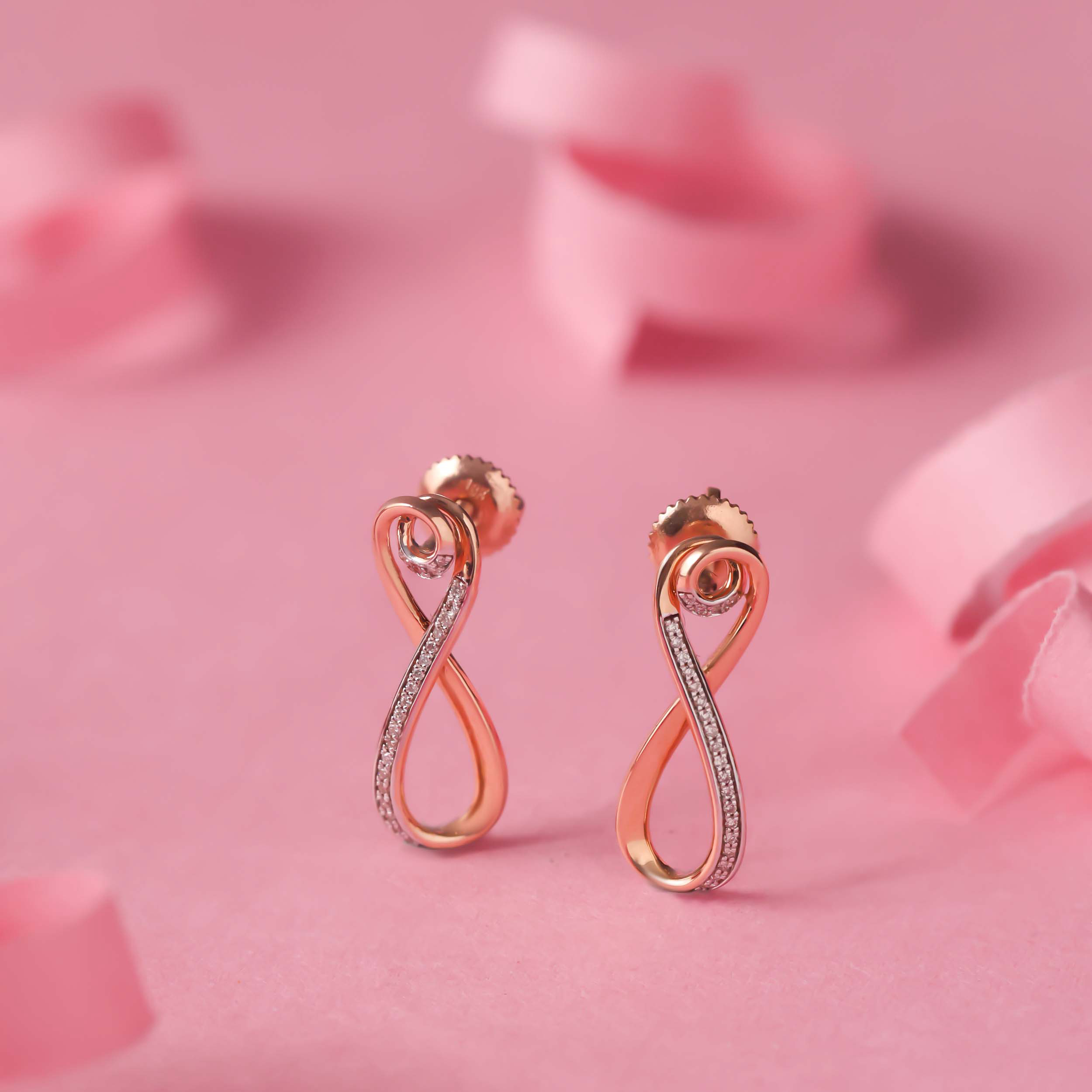 Infinite Allure Diamond Studs - Senco Gold and Diamonds