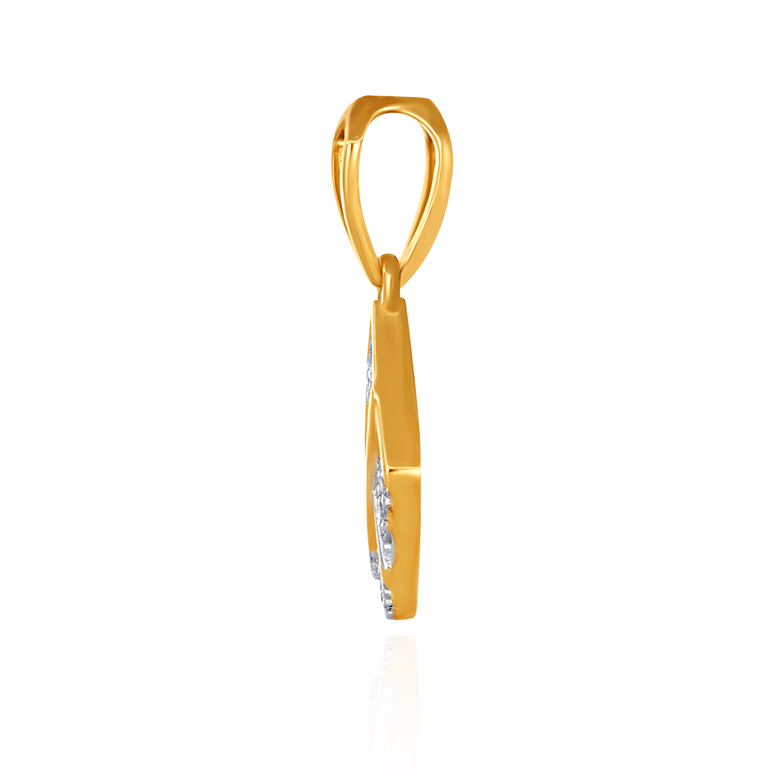 Lumina Rhombus Diamond Pendant - Senco Gold and Diamonds